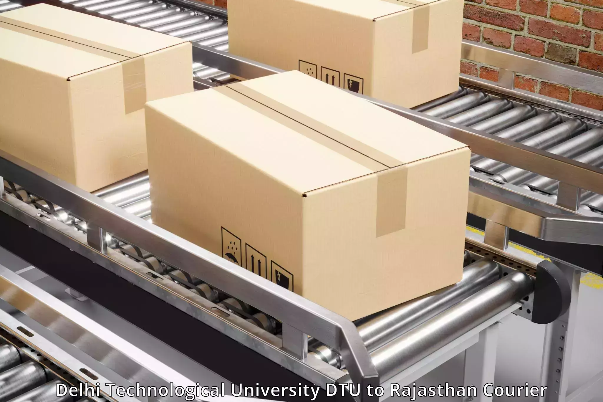 High-capacity parcel service in Delhi Technological University DTU to Sangaria
