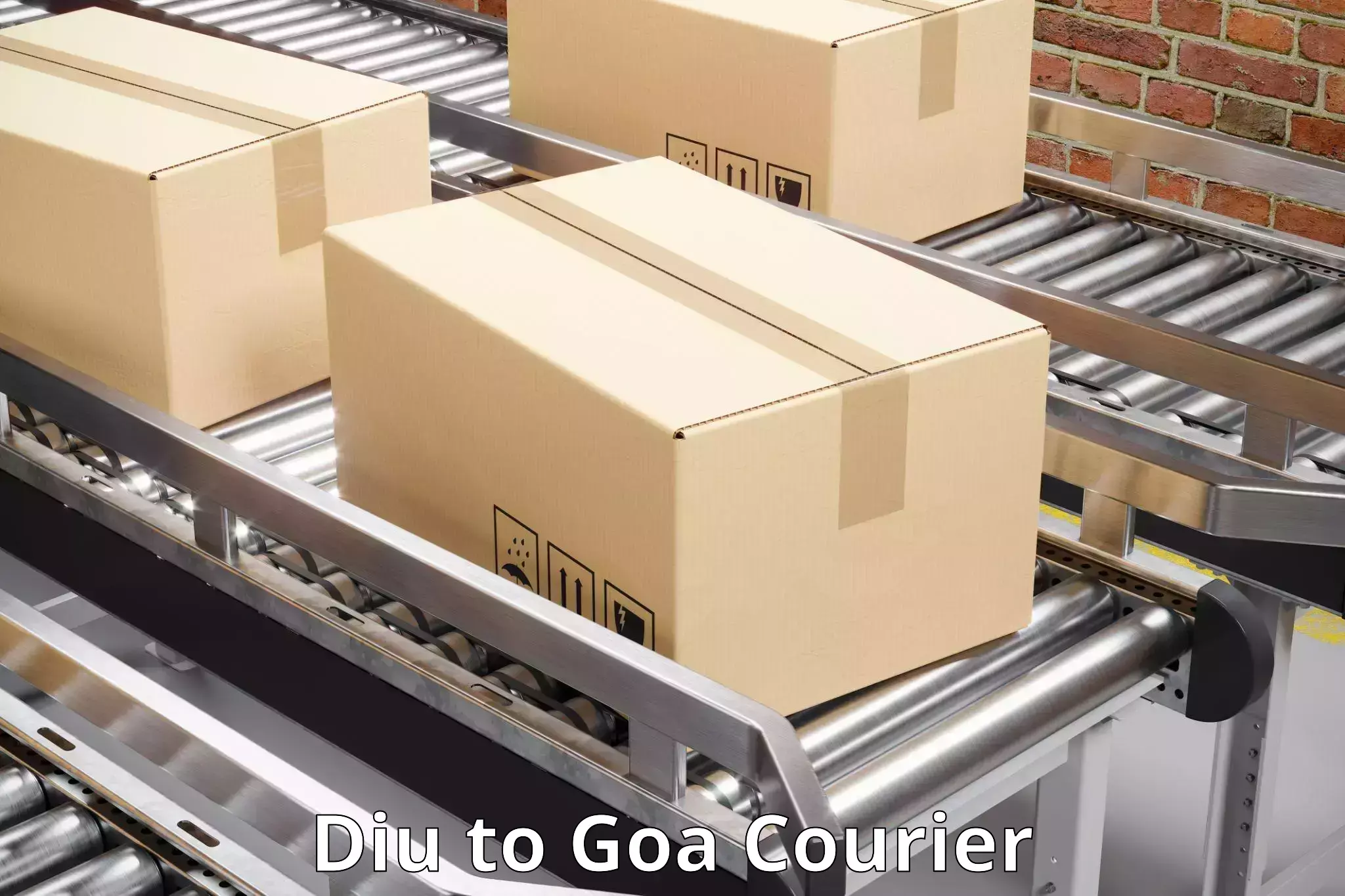 Smart parcel tracking in Diu to Canacona