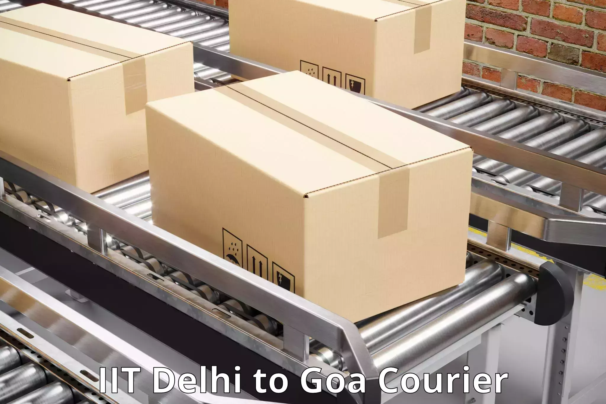 Online package tracking in IIT Delhi to Goa