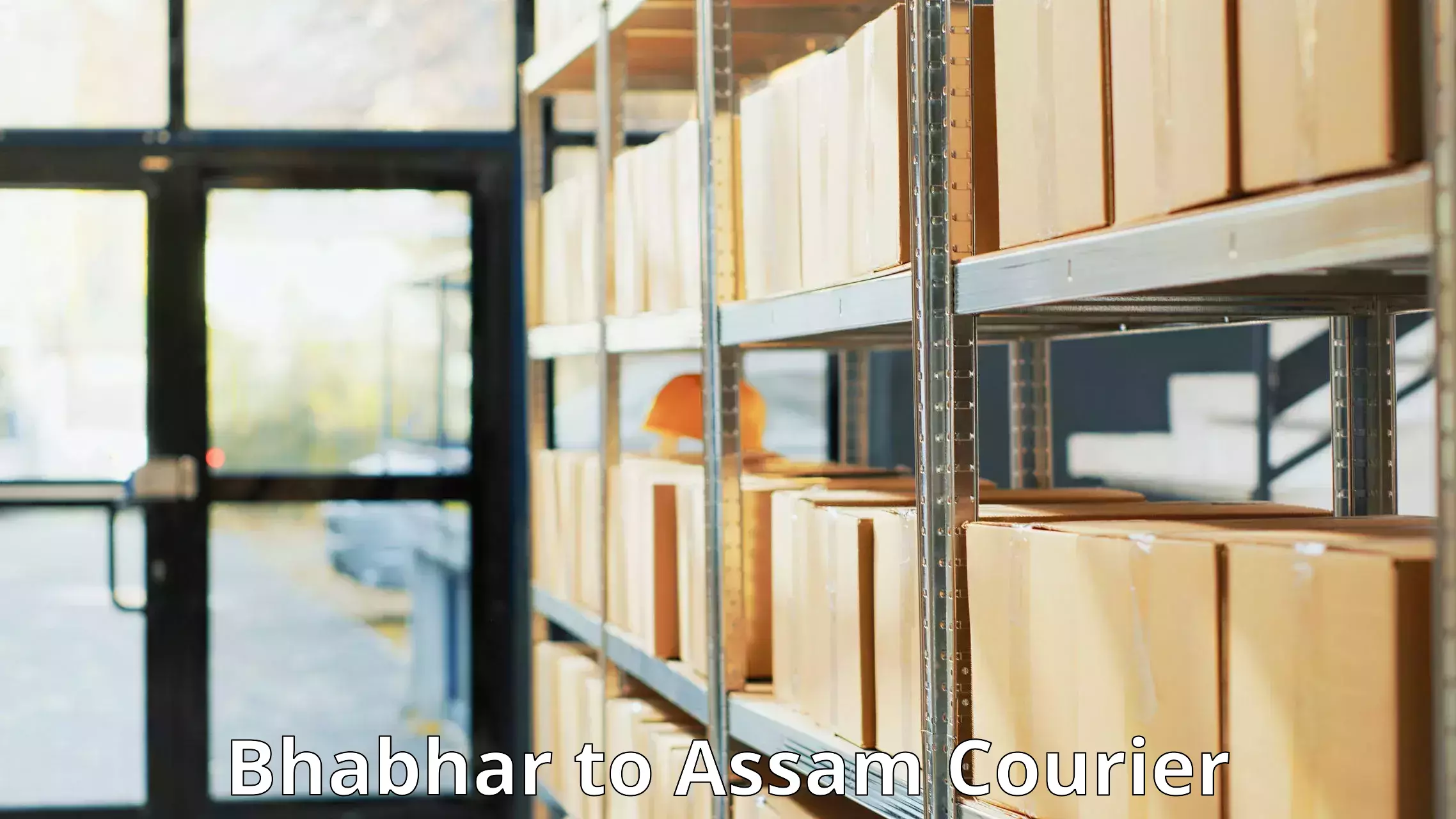 Modern parcel services Bhabhar to Agomani