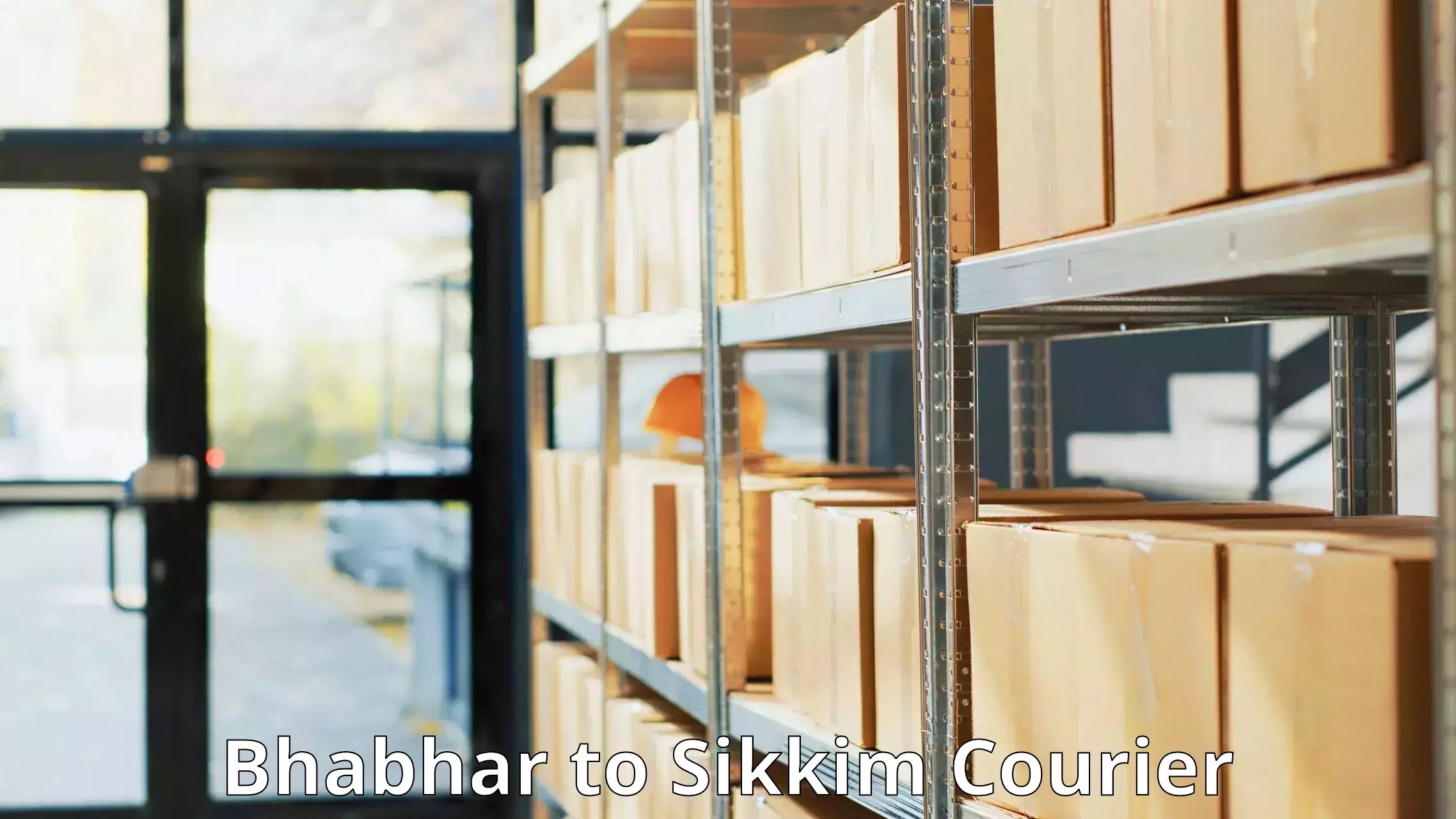 Comprehensive shipping network Bhabhar to South Sikkim