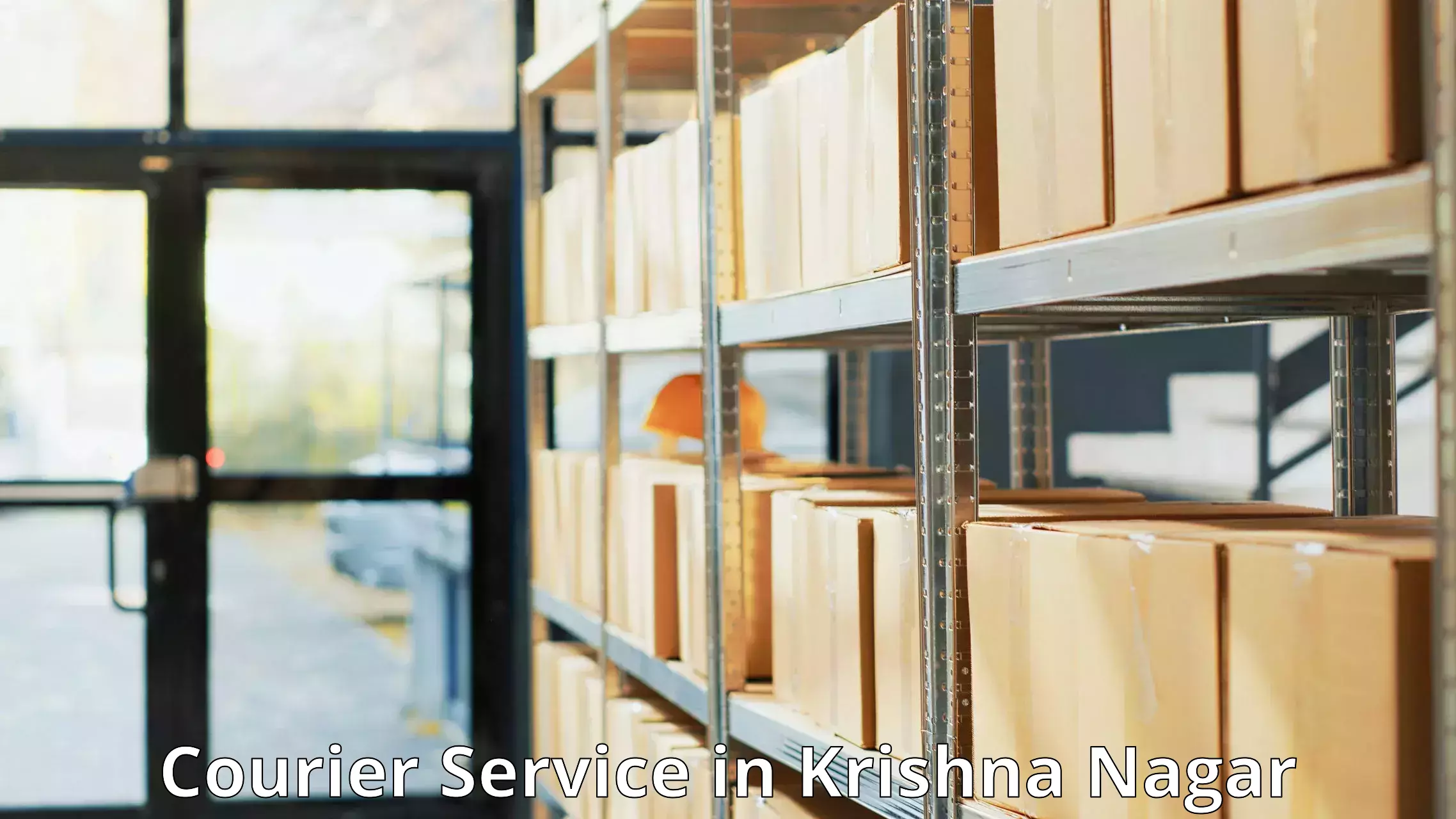 Courier service partnerships in Krishna Nagar