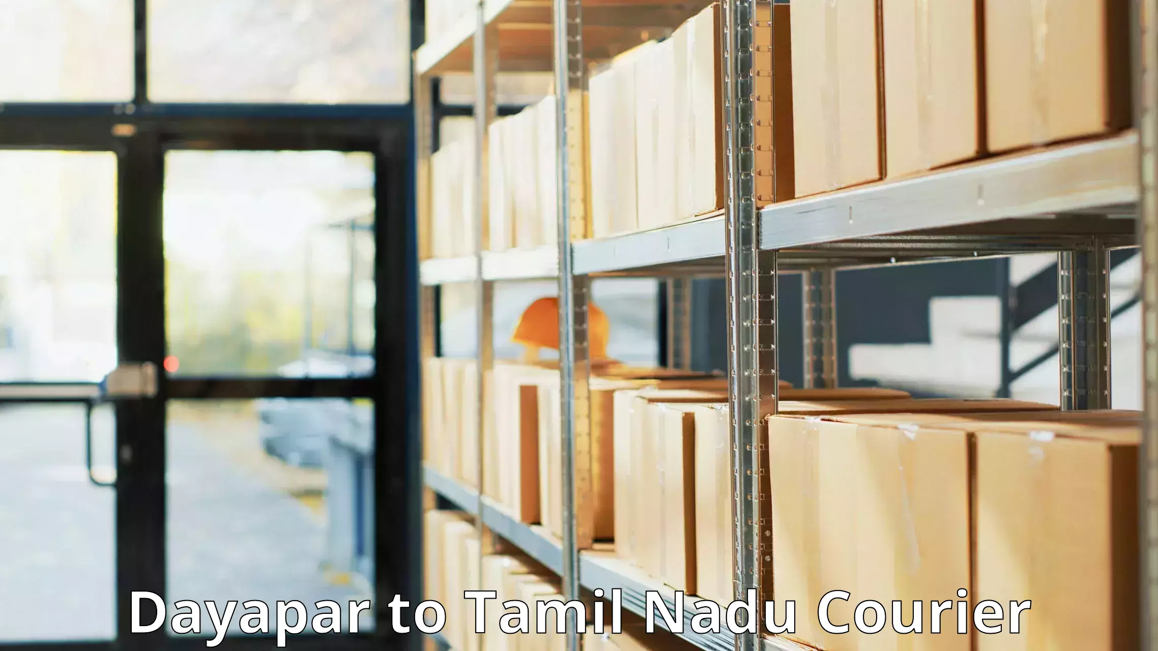 Quick parcel dispatch Dayapar to Tamil Nadu