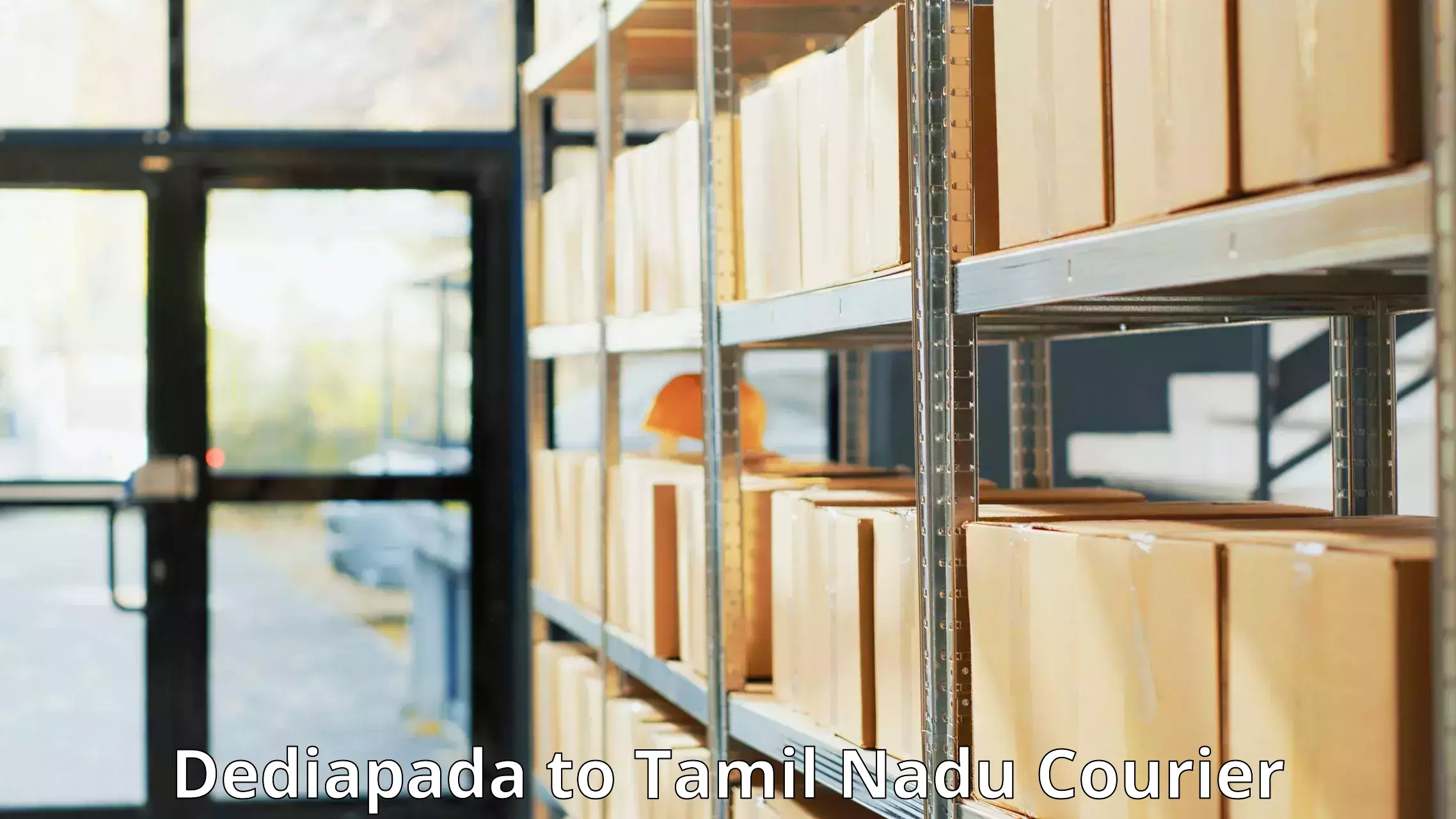 Discount courier rates Dediapada to Tamil Nadu