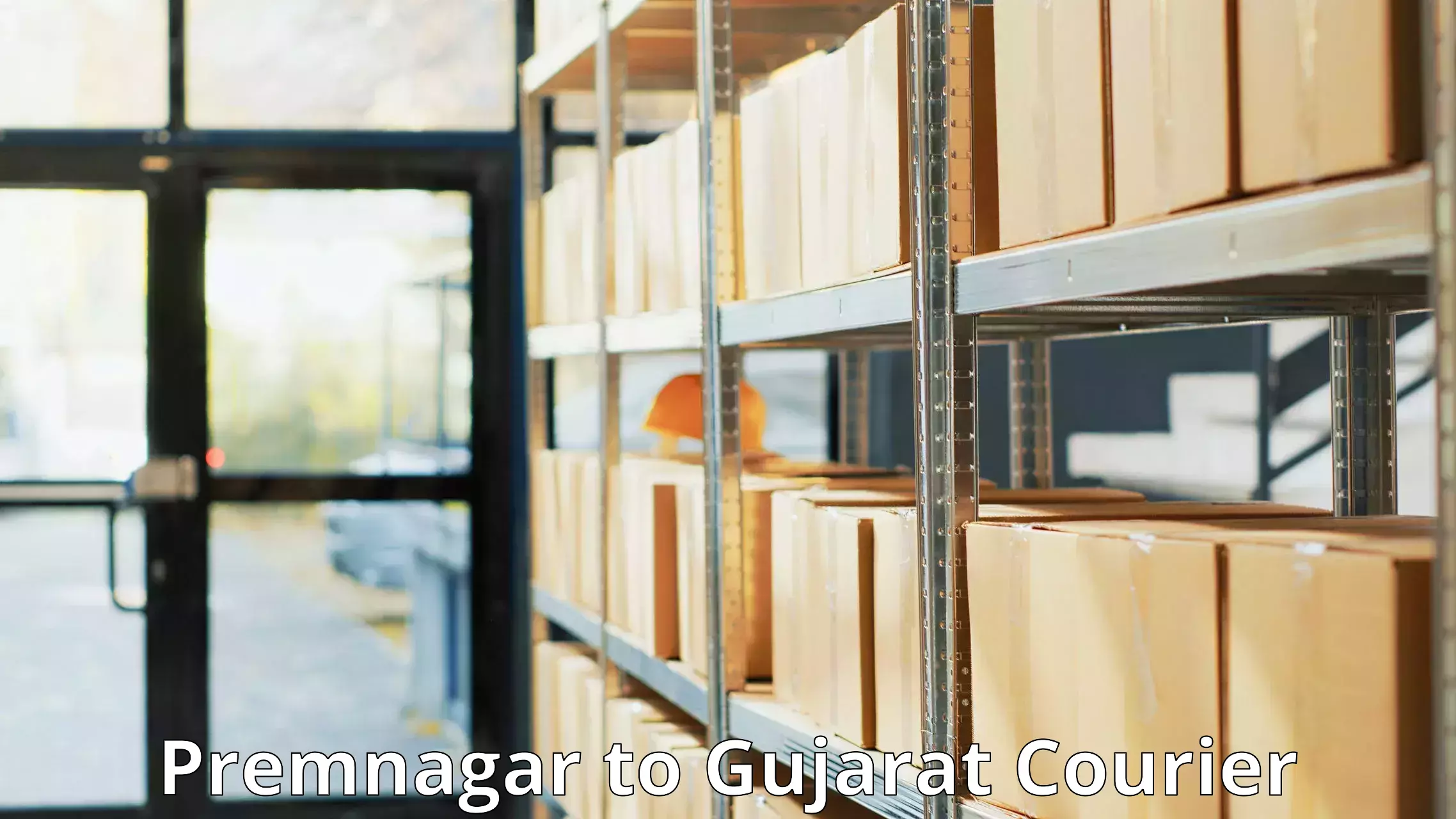Innovative courier solutions Premnagar to Gandhinagar