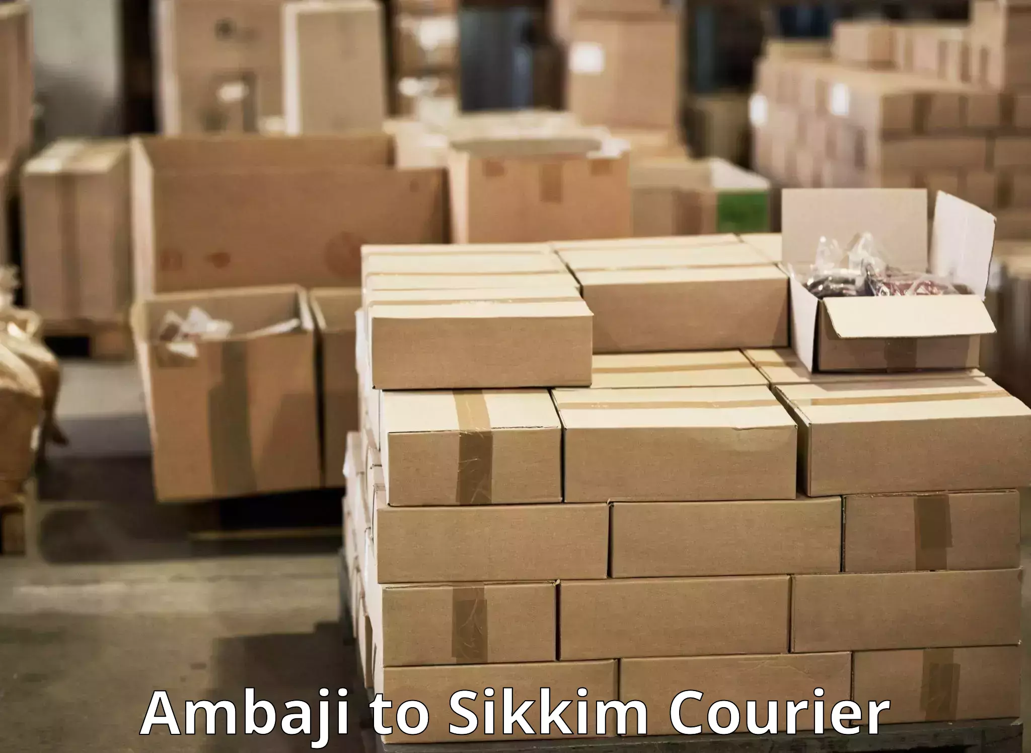 State-of-the-art courier technology in Ambaji to NIT Sikkim