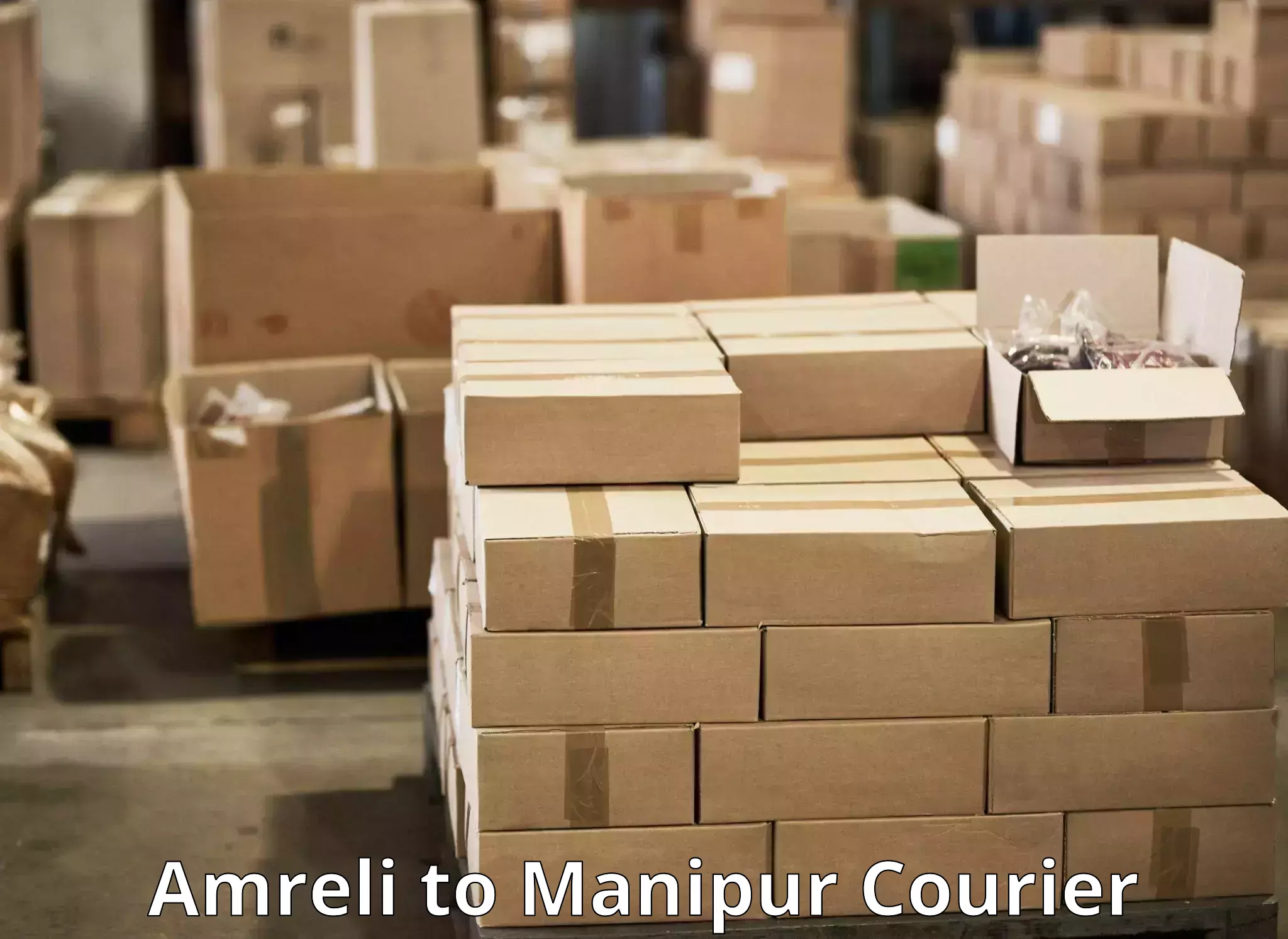 Smart parcel solutions Amreli to Tamenglong