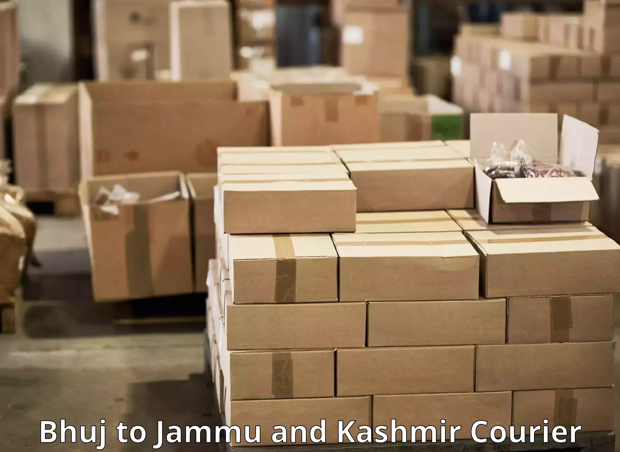 Advanced tracking systems Bhuj to Jammu and Kashmir