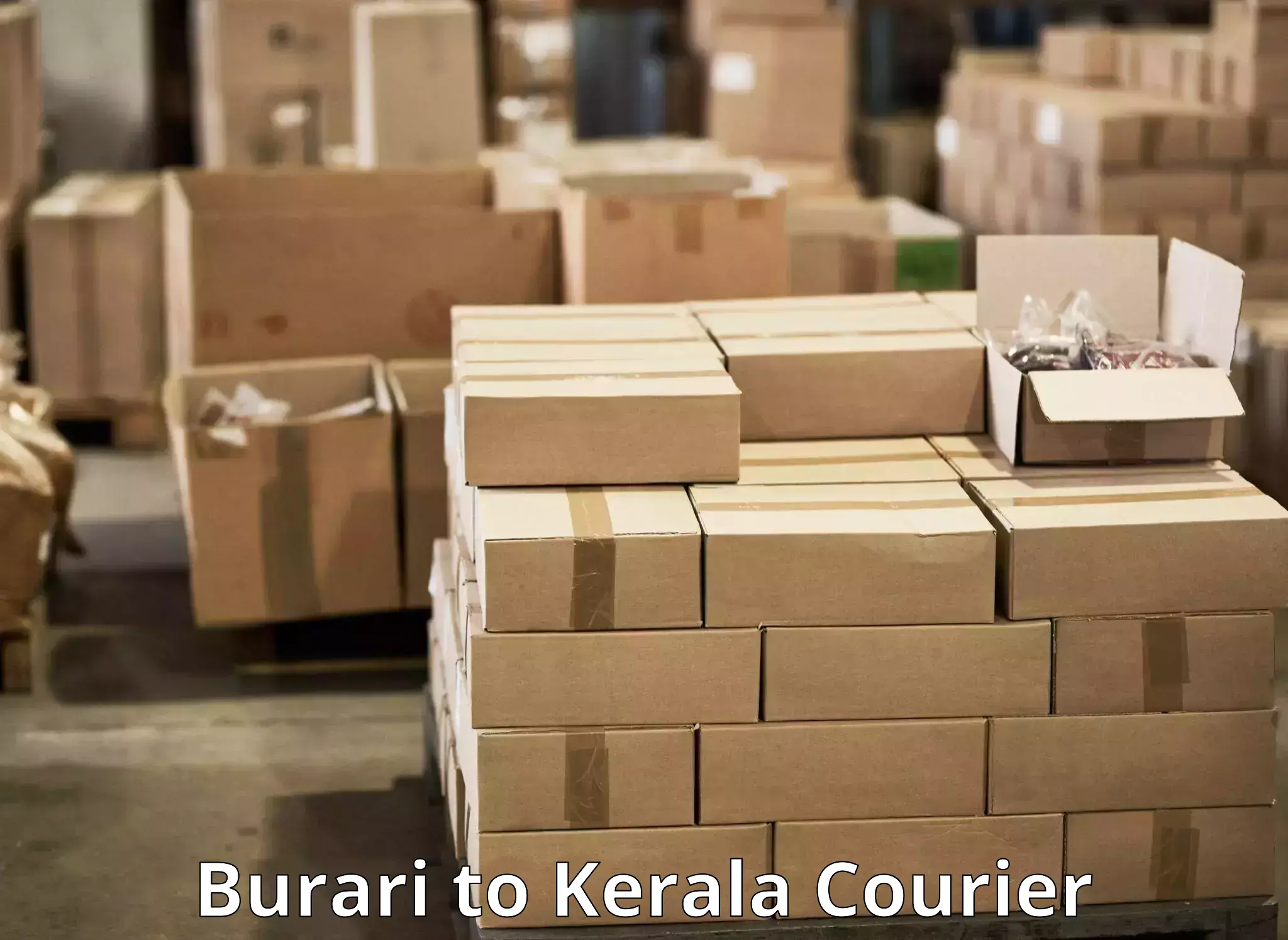 Easy access courier services Burari to Karimba