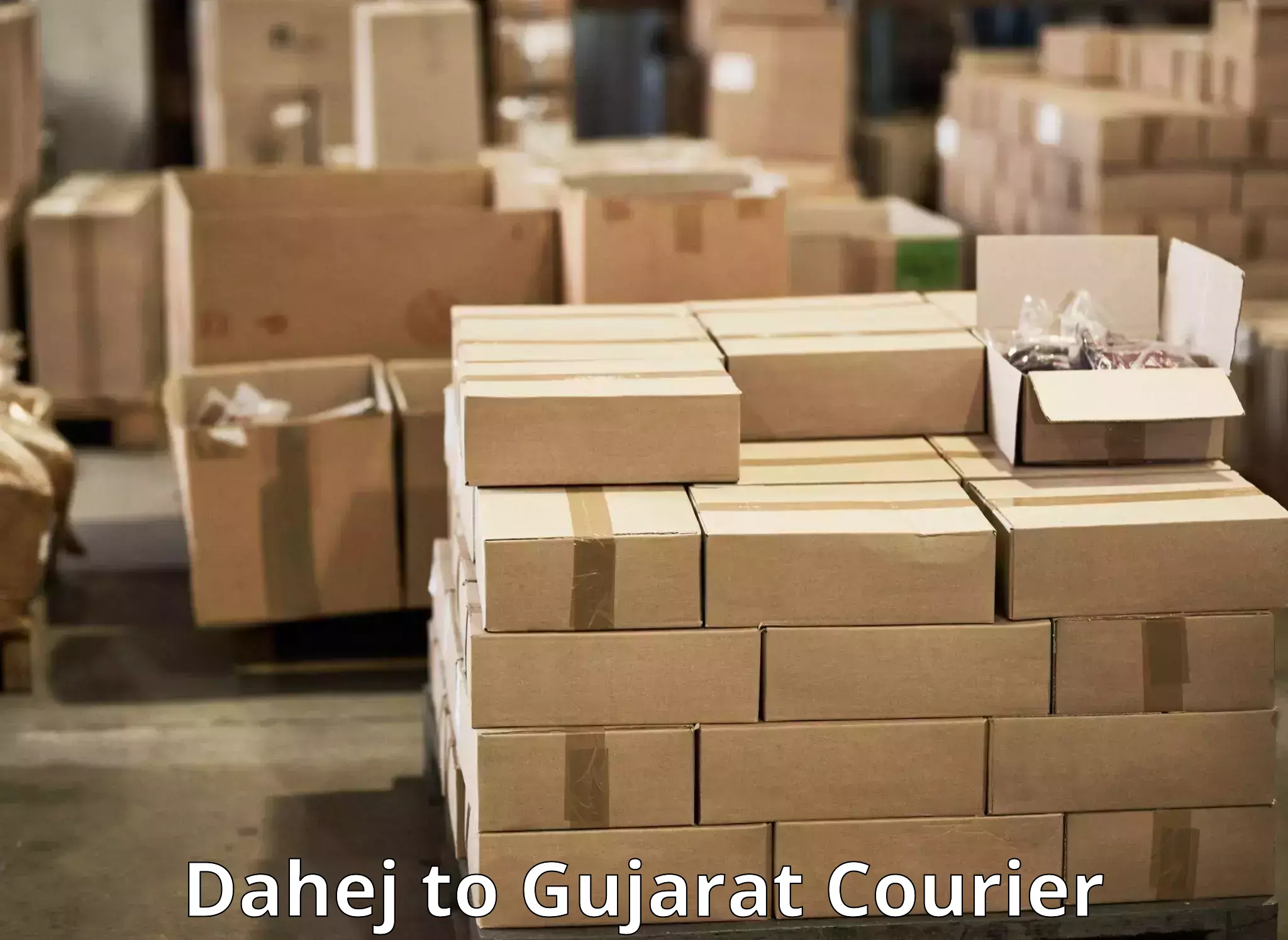 Smart parcel tracking in Dahej to Ahwa