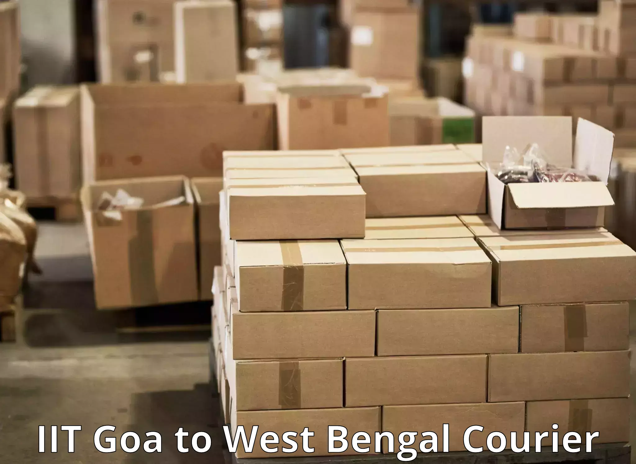 Courier service innovation IIT Goa to Bandel