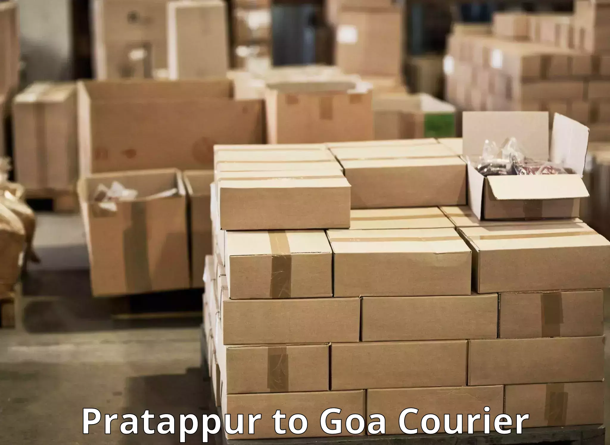 Courier rate comparison Pratappur to Bardez