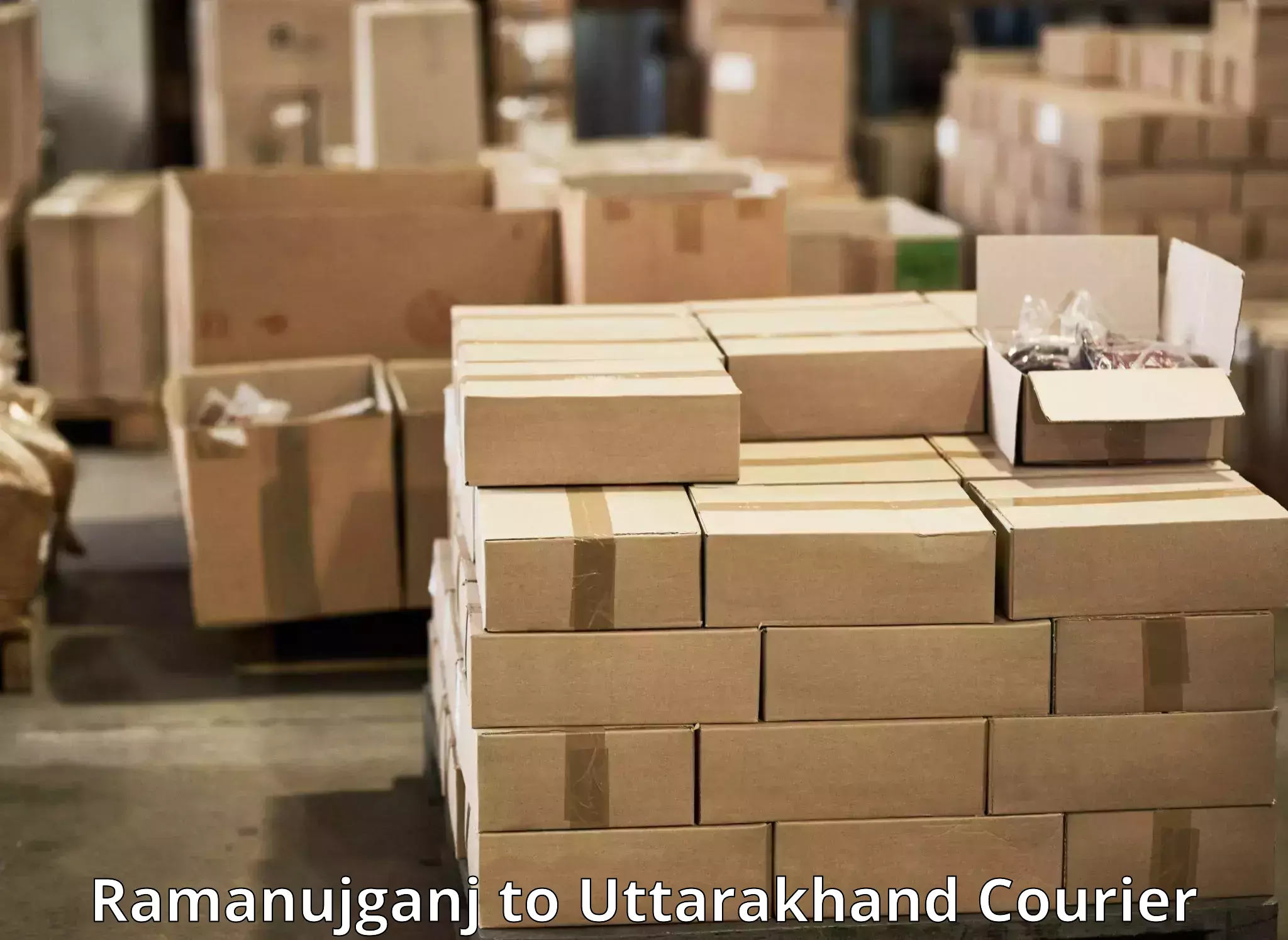 Smart parcel delivery Ramanujganj to Dehradun