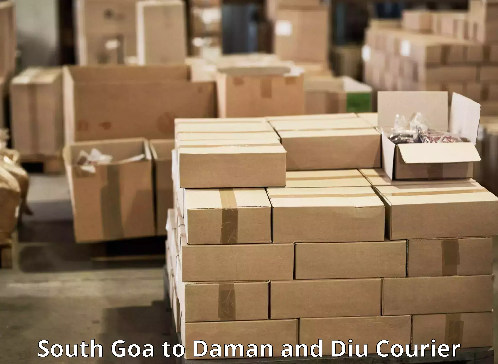 Scheduled delivery South Goa to Diu