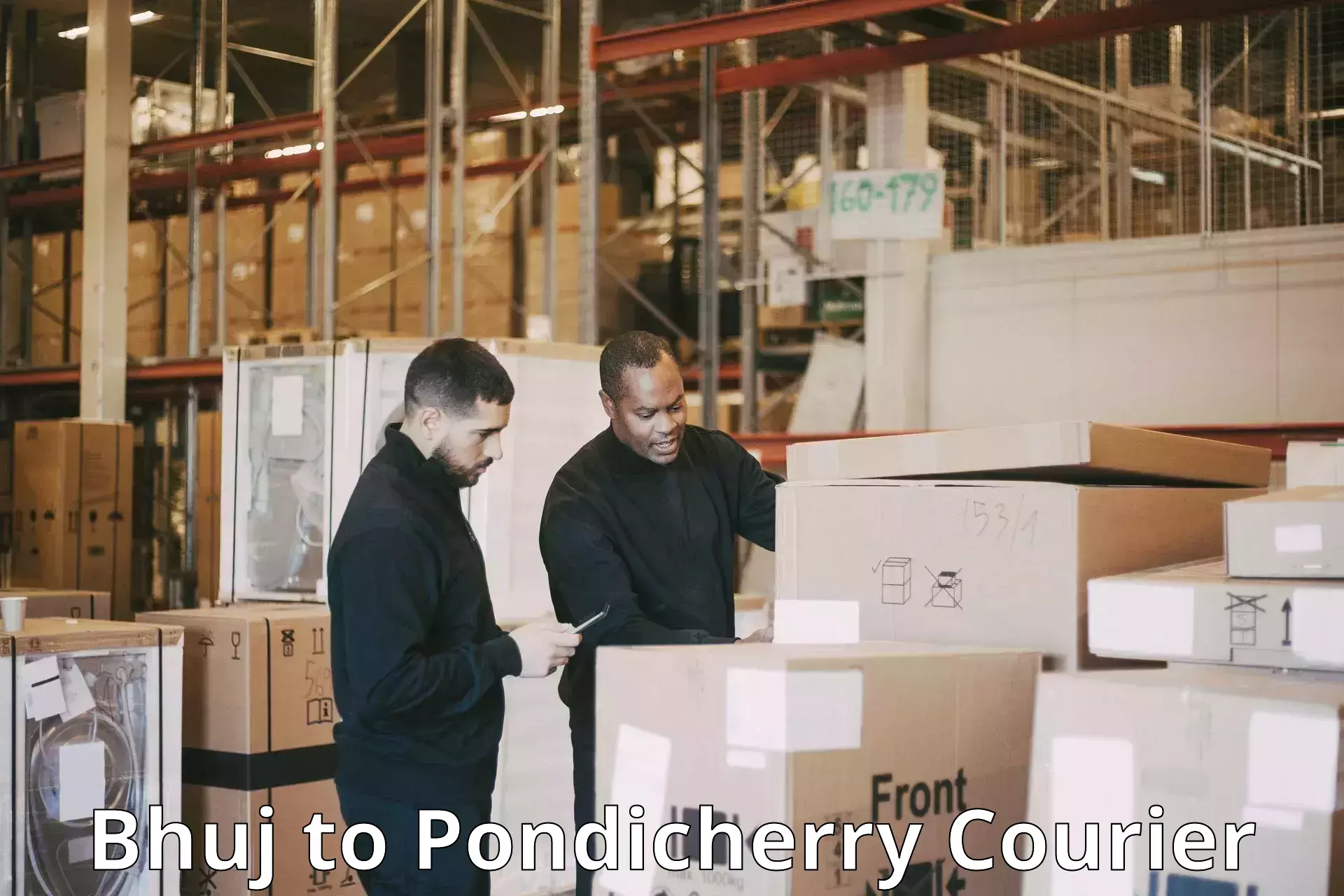 Scalable shipping solutions Bhuj to Pondicherry University
