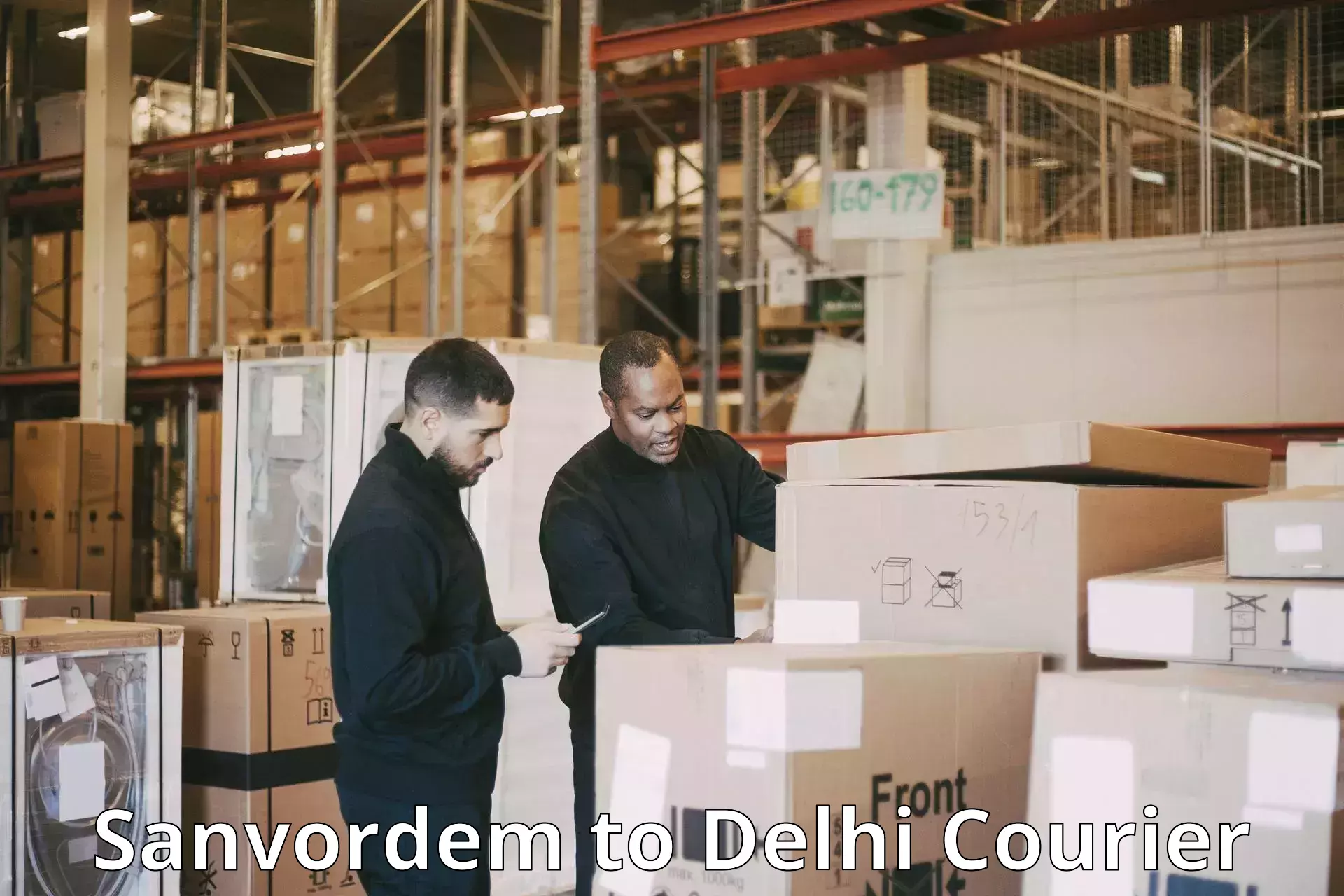 Diverse delivery methods Sanvordem to University of Delhi