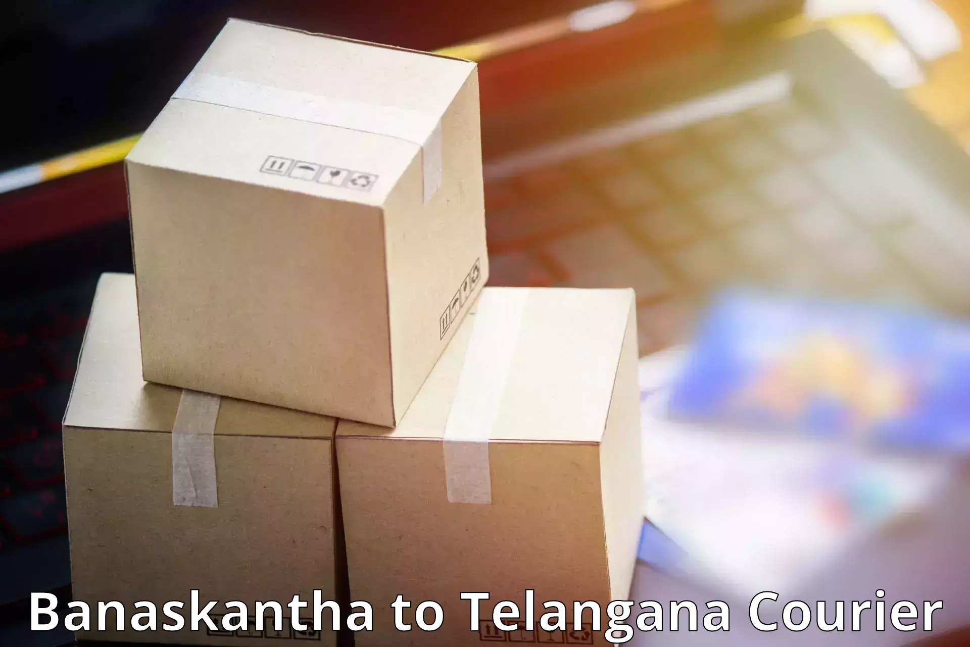Customer-friendly courier services Banaskantha to Shankarpalle