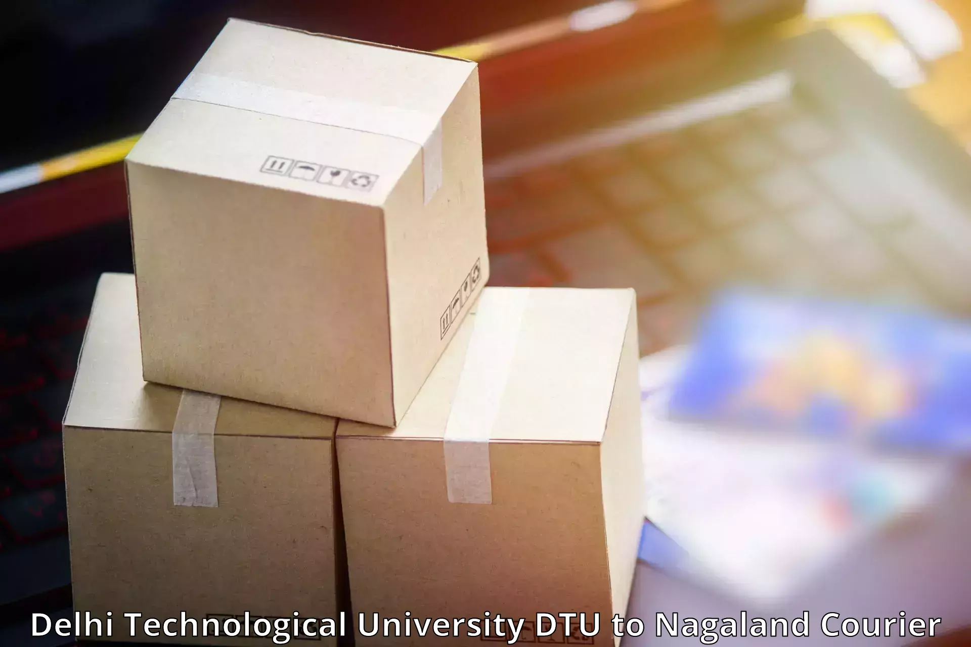 Optimized courier strategies Delhi Technological University DTU to Dimapur