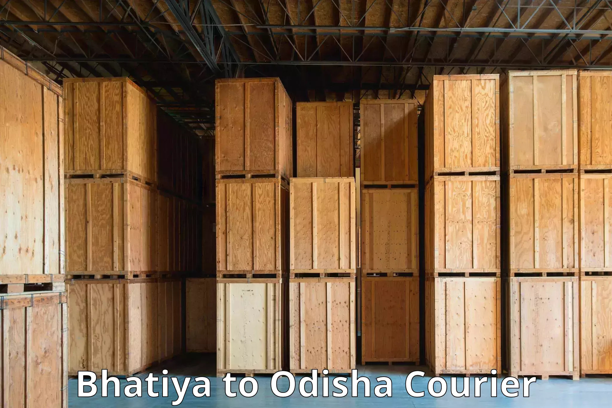 Express courier facilities Bhatiya to Kuchinda