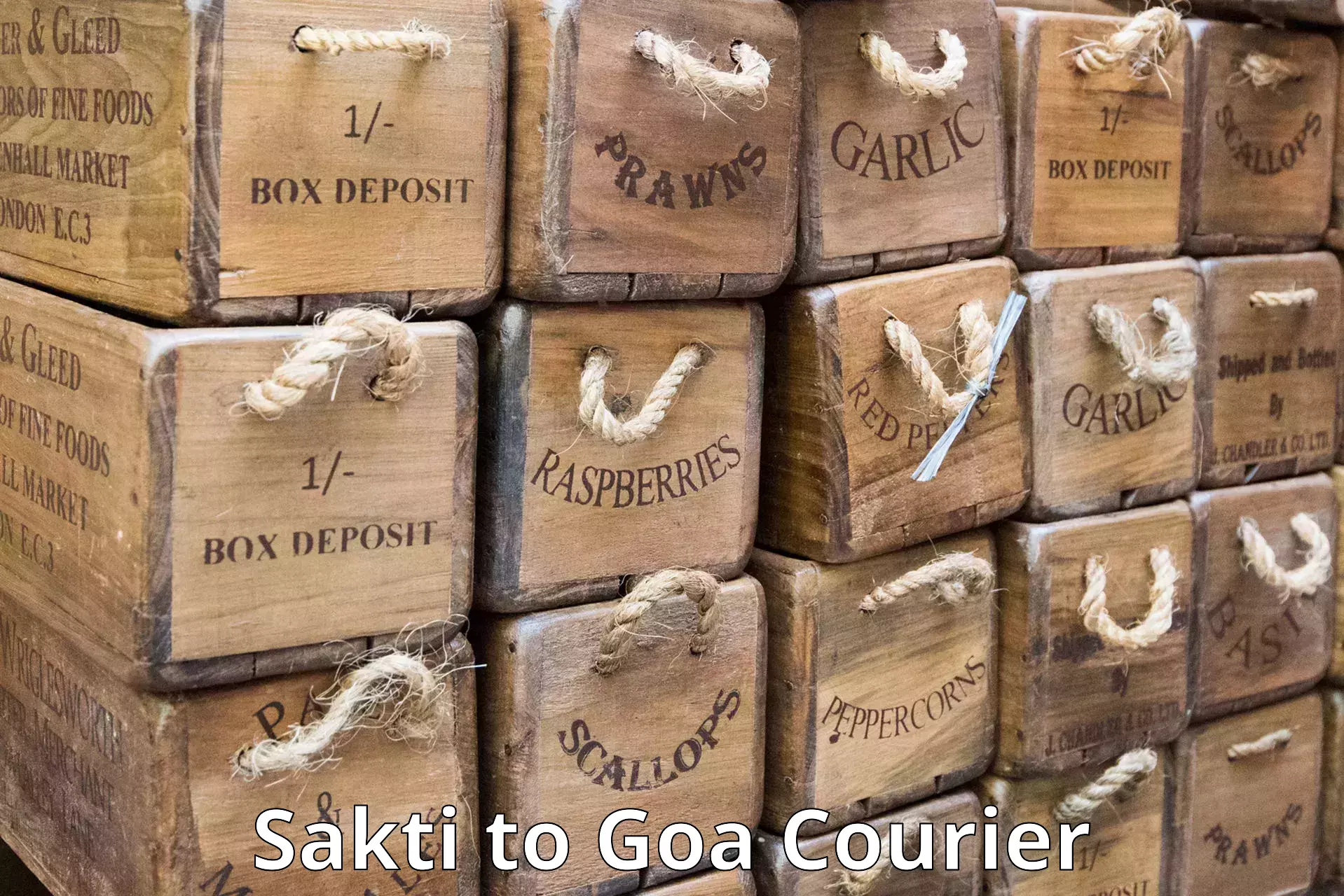 Efficient parcel delivery Sakti to Goa