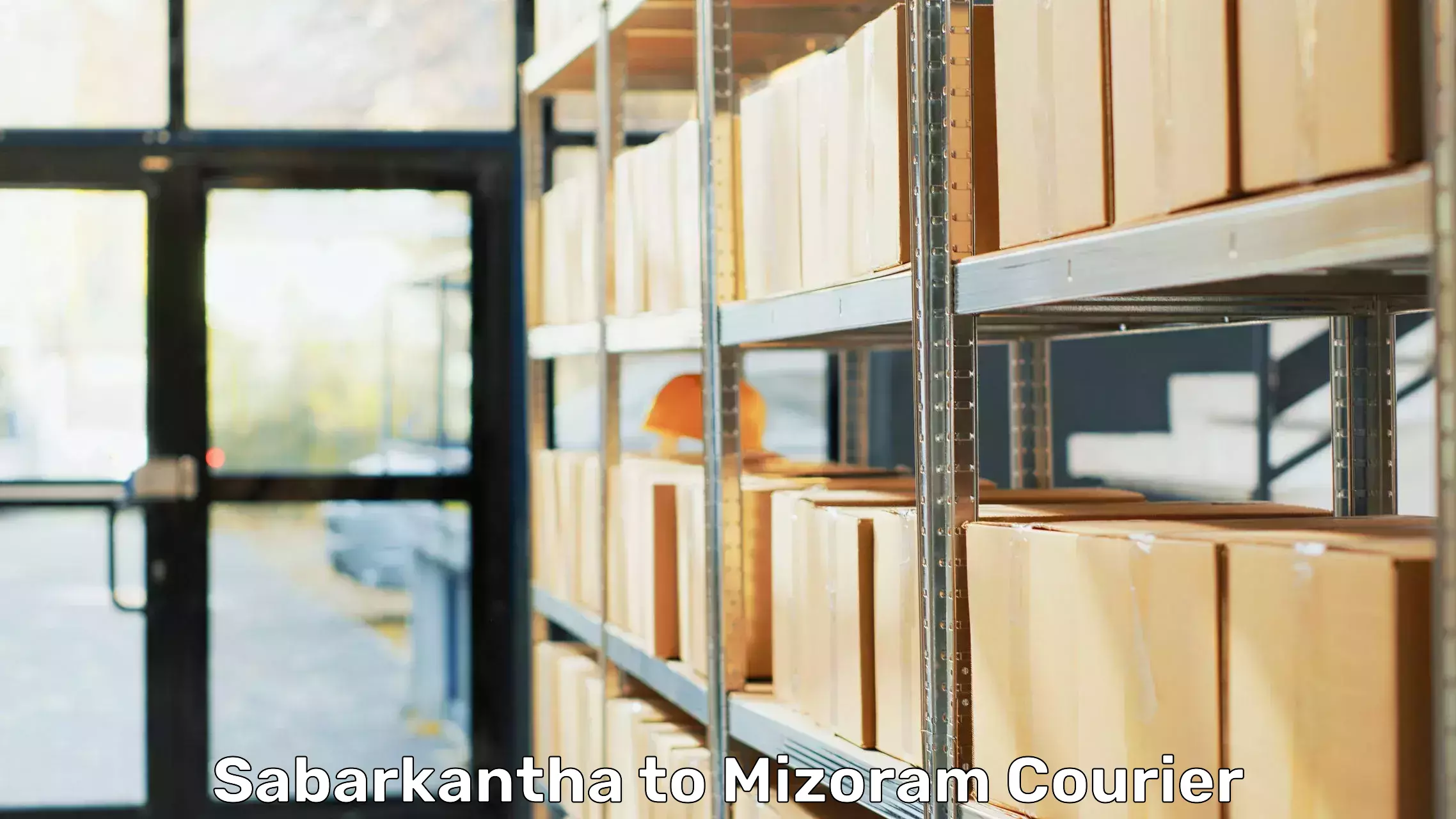 Household goods transporters Sabarkantha to Mizoram University Aizawl