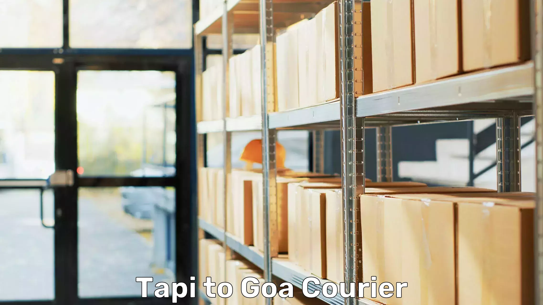 Home goods transport Tapi to IIT Goa
