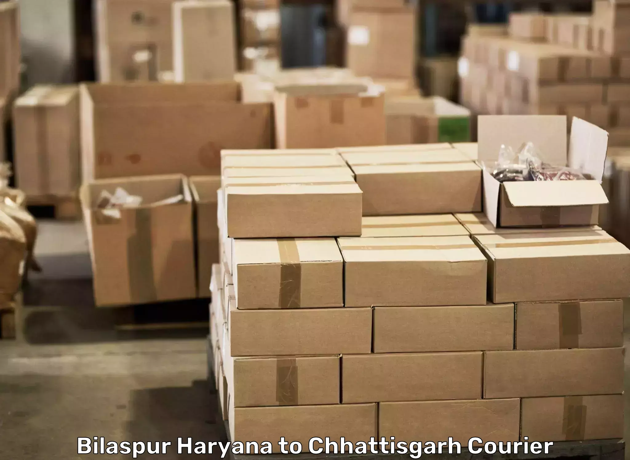Efficient packing and moving Bilaspur Haryana to Bijapur Chhattisgarh