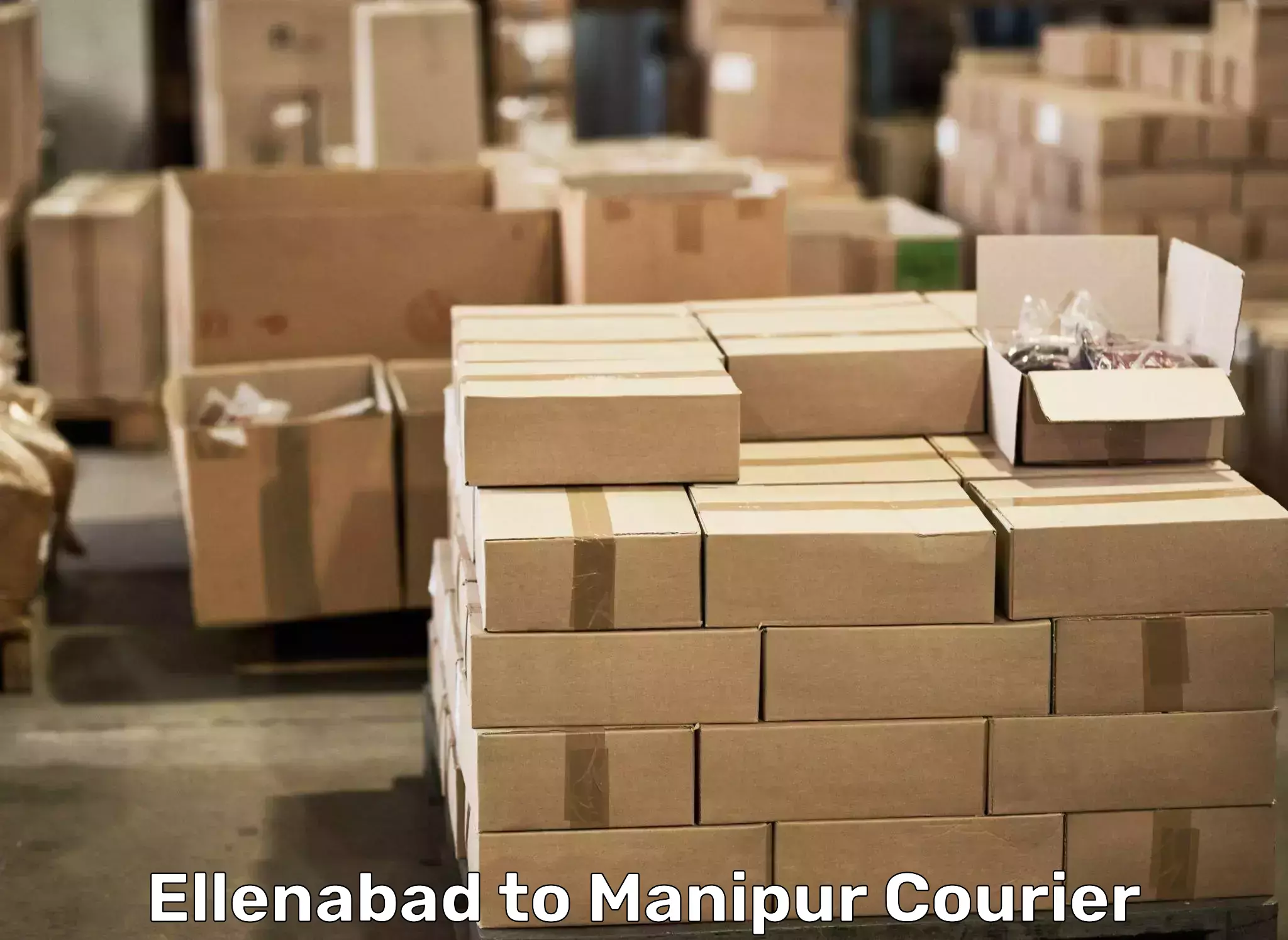 Furniture moving strategies Ellenabad to Churachandpur