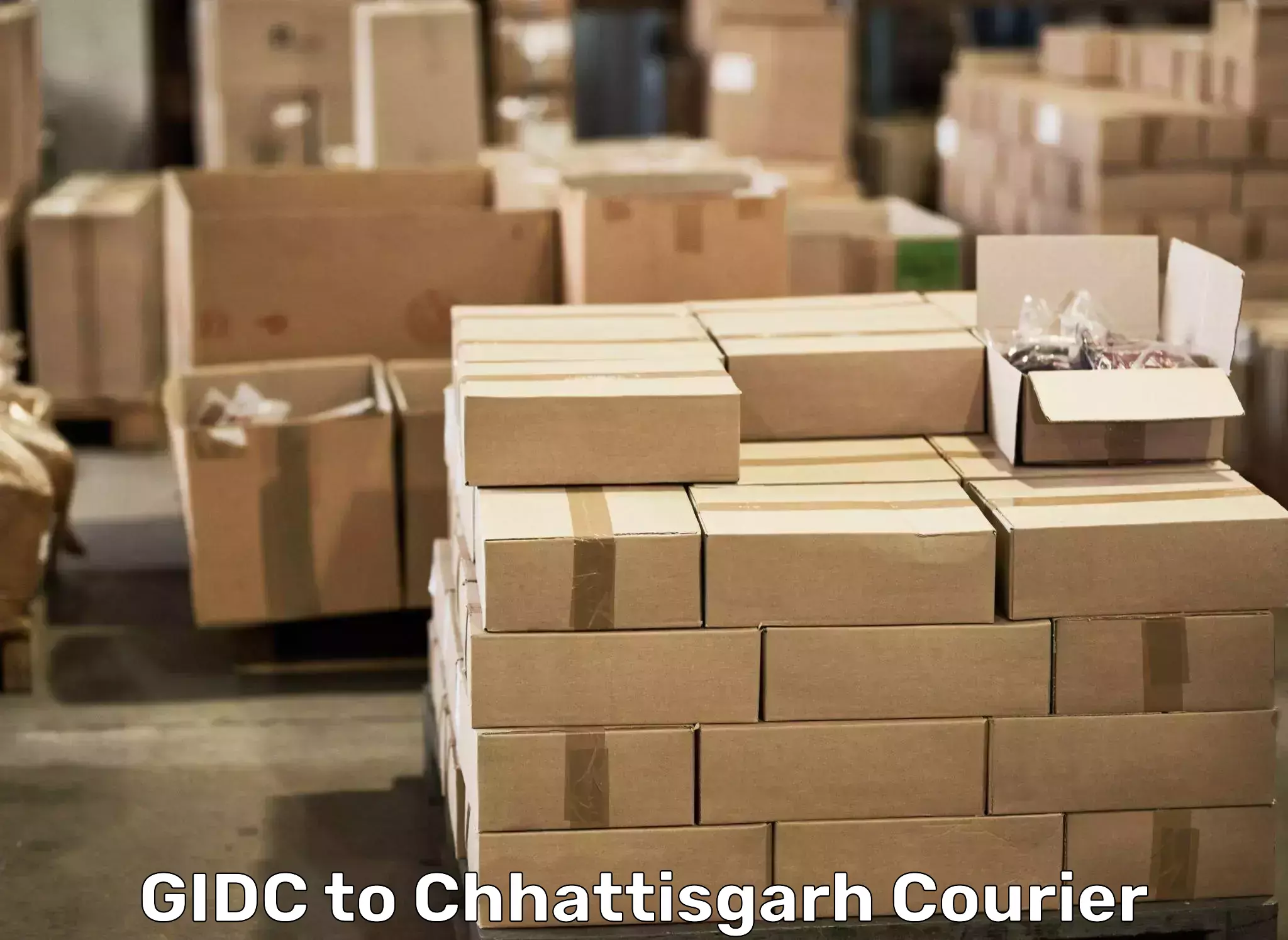 Professional movers GIDC to Patna Chhattisgarh
