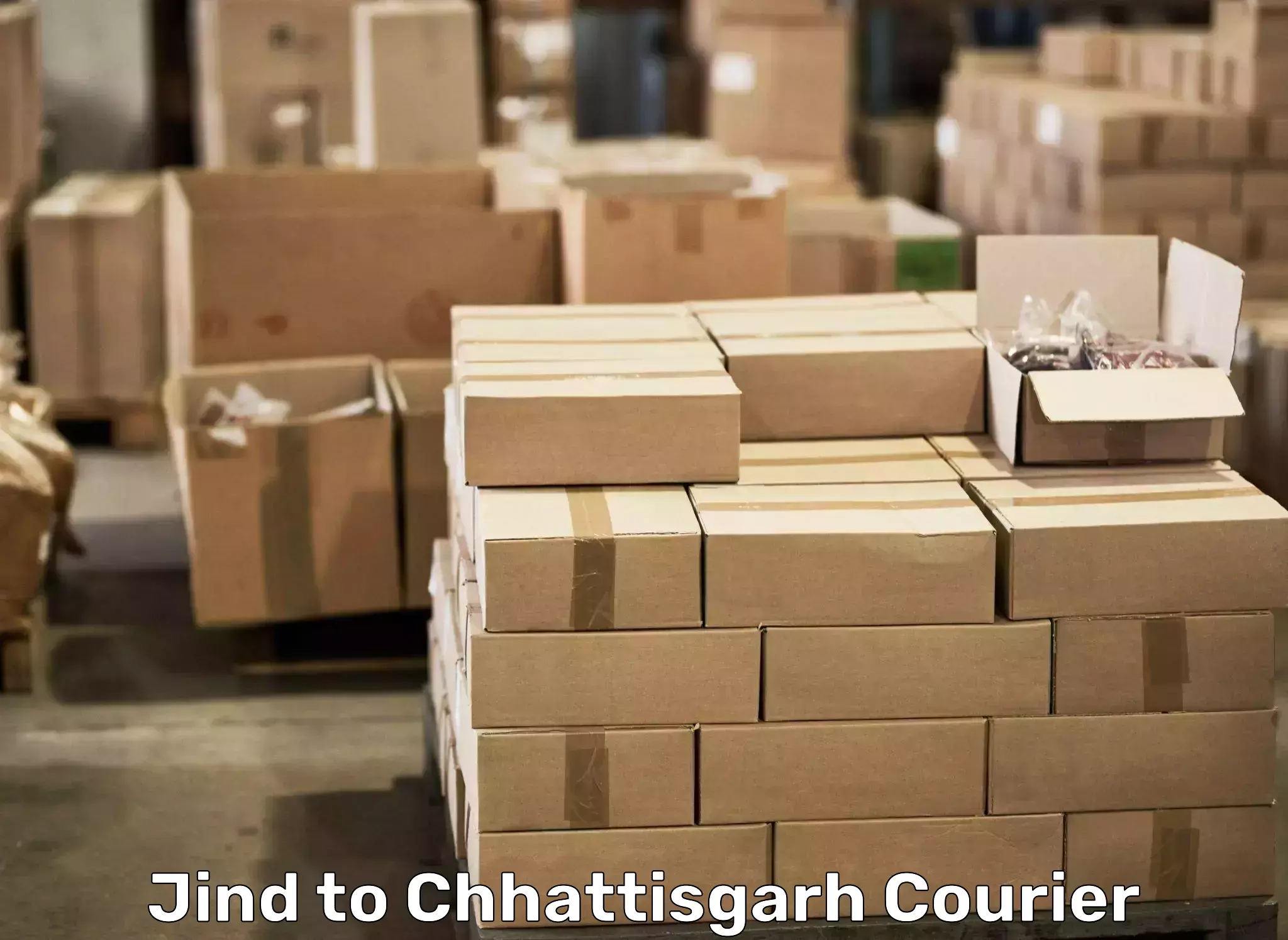 Quality furniture relocation Jind to Korea Chhattisgarh