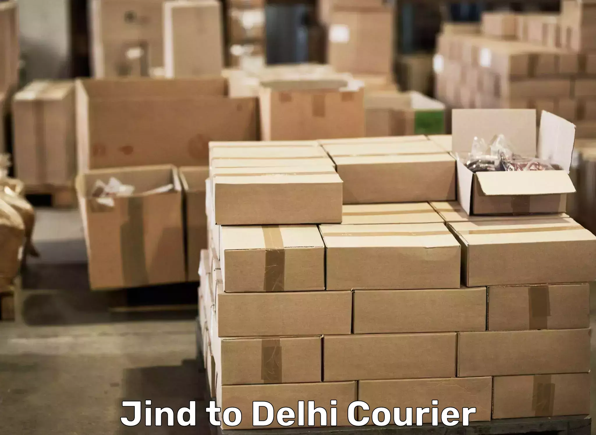 Reliable goods transport in Jind to IIT Delhi