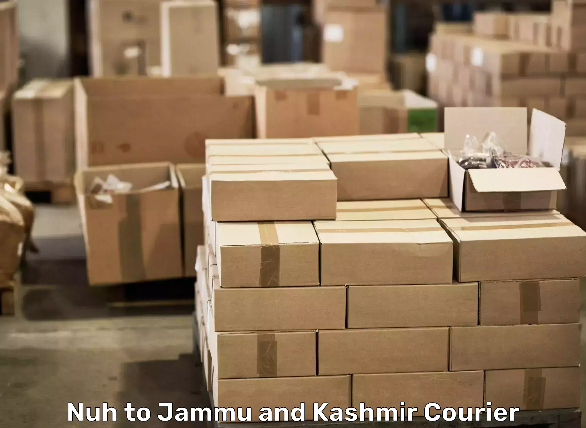 Professional goods transport Nuh to University of Kashmir Srinagar