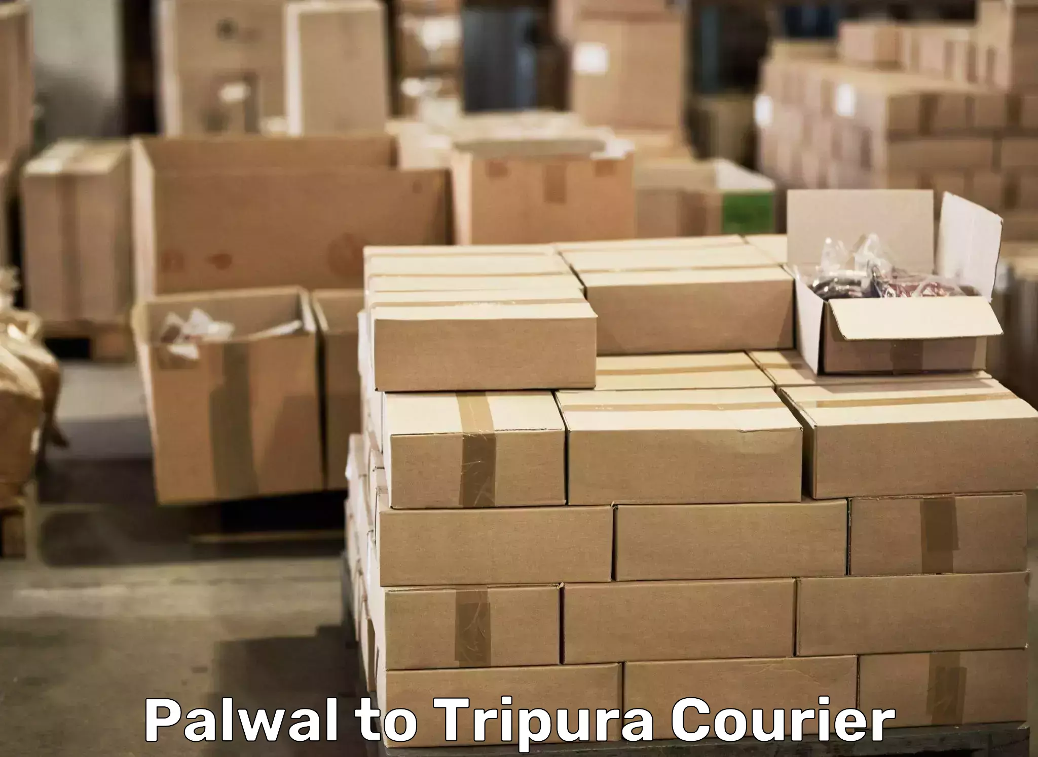 Skilled furniture transport Palwal to NIT Agartala
