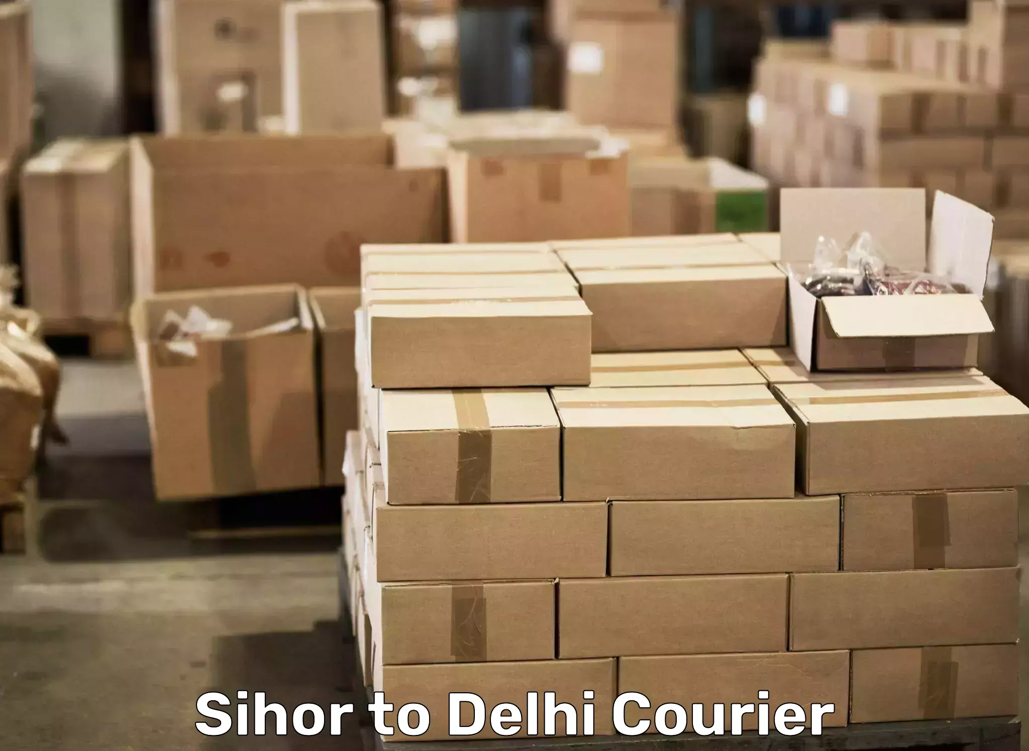 Trusted moving company Sihor to Guru Gobind Singh Indraprastha University New Delhi