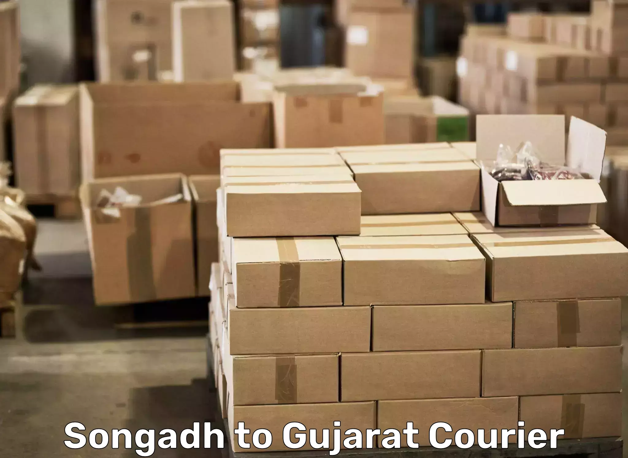 Home goods transportation Songadh to Kandla Port