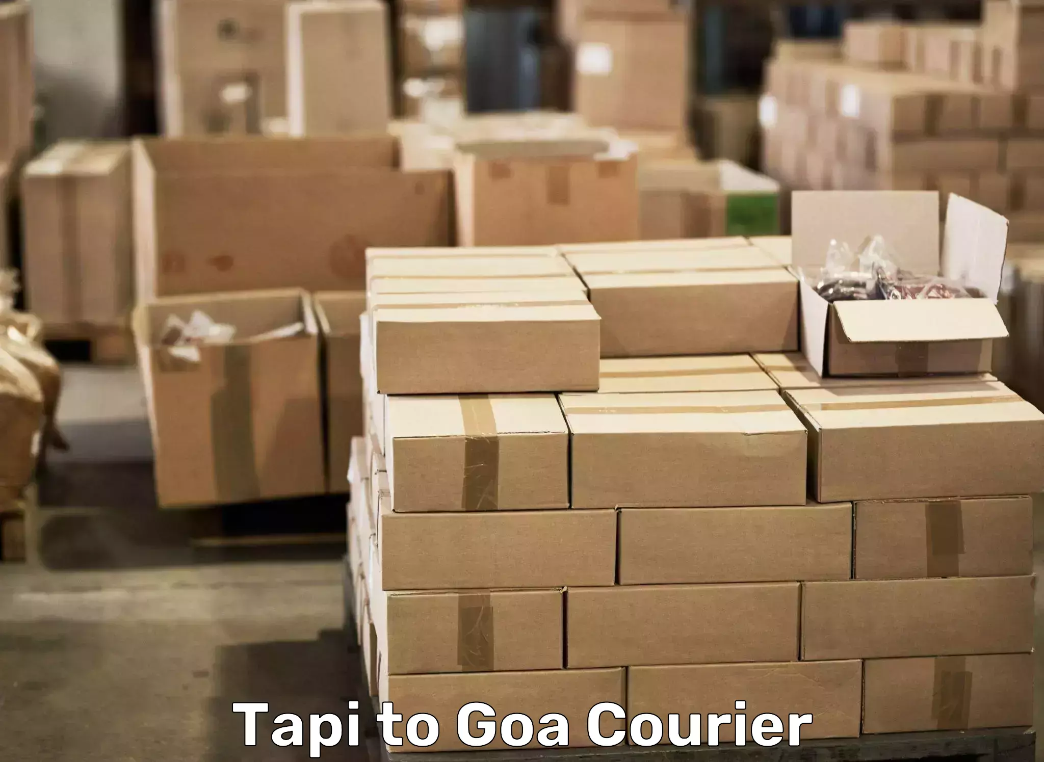 Moving and storage services in Tapi to Goa