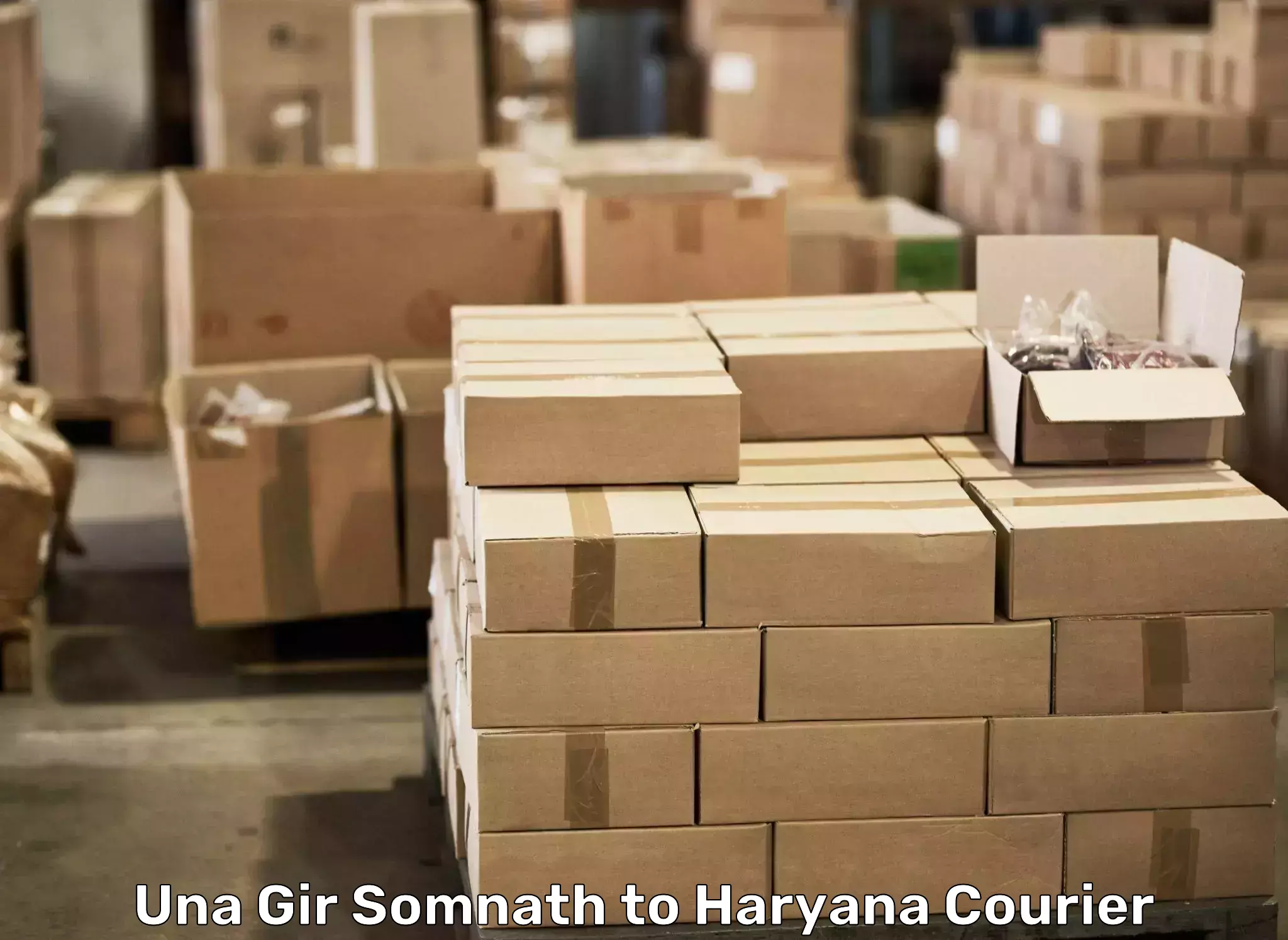 Furniture delivery service Una Gir Somnath to Panchkula
