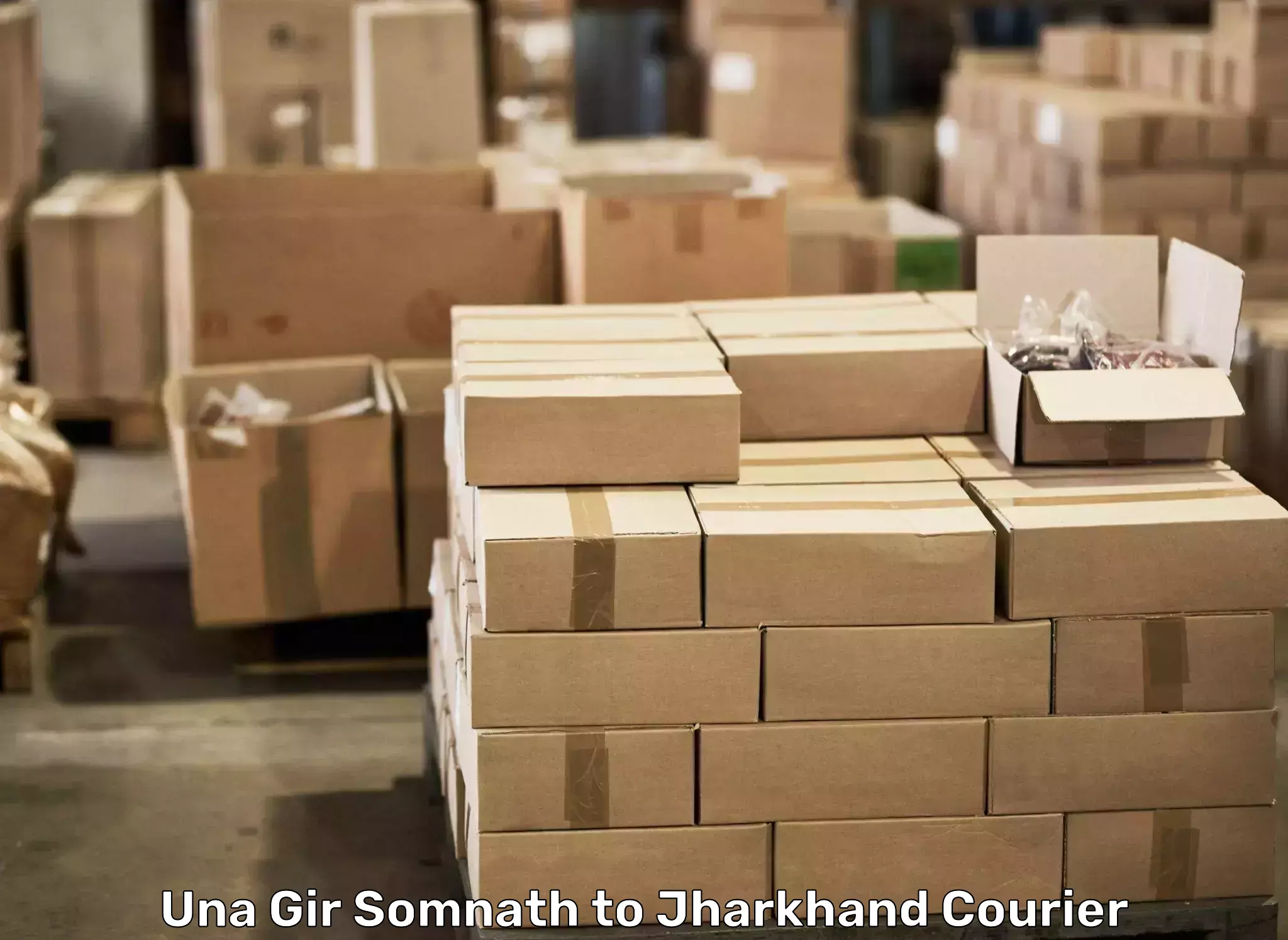 Affordable moving services Una Gir Somnath to Birla Institute of Technology Ranchi