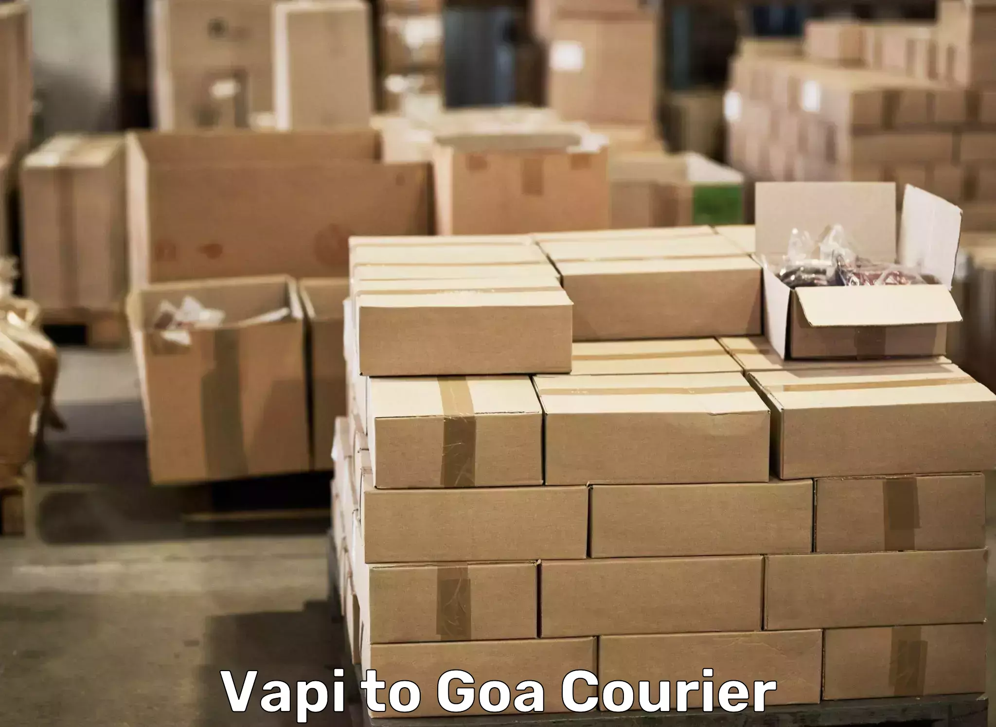 Household goods movers Vapi to Goa University