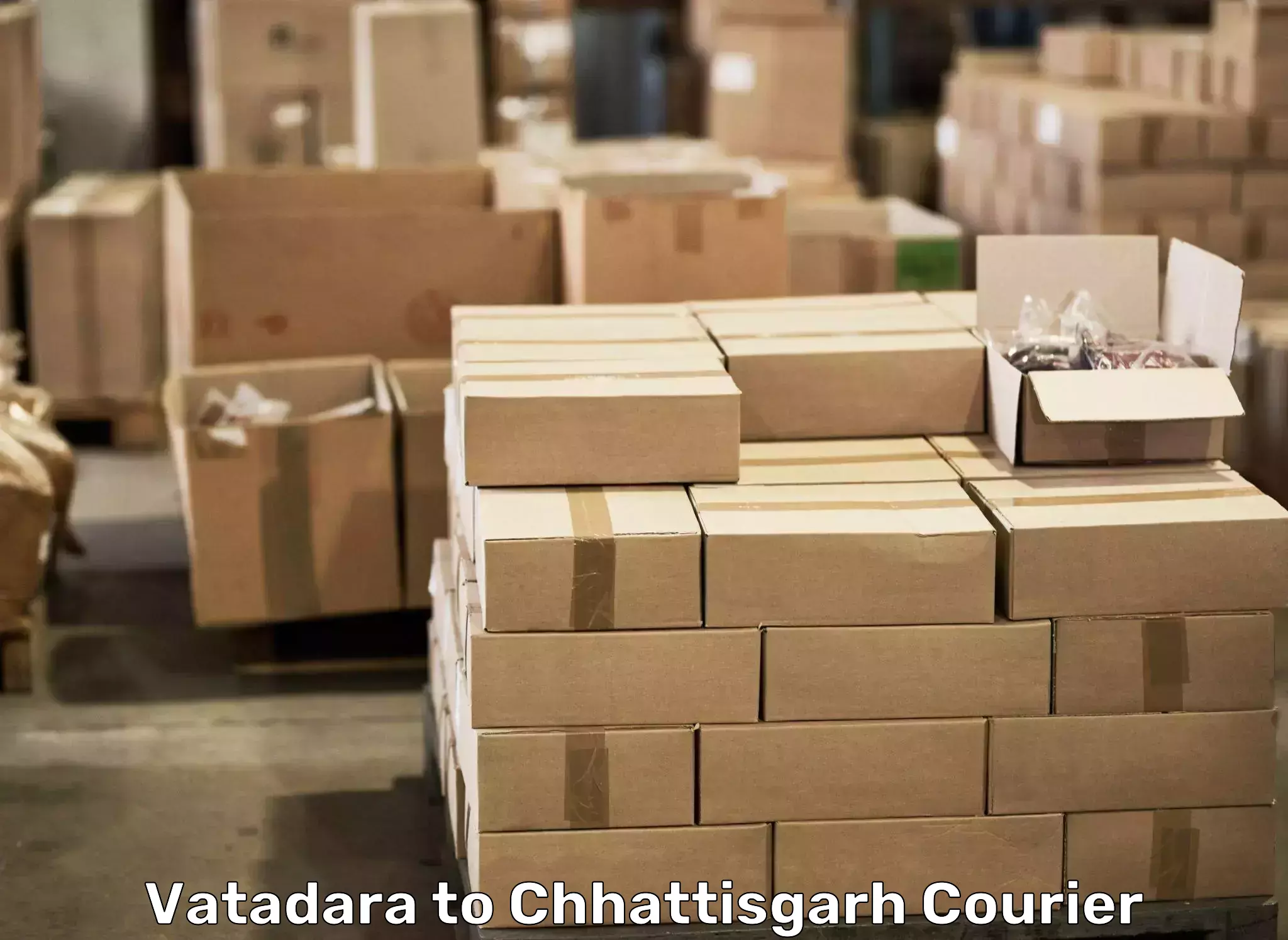 Moving and storage services Vatadara to Bijapur Chhattisgarh
