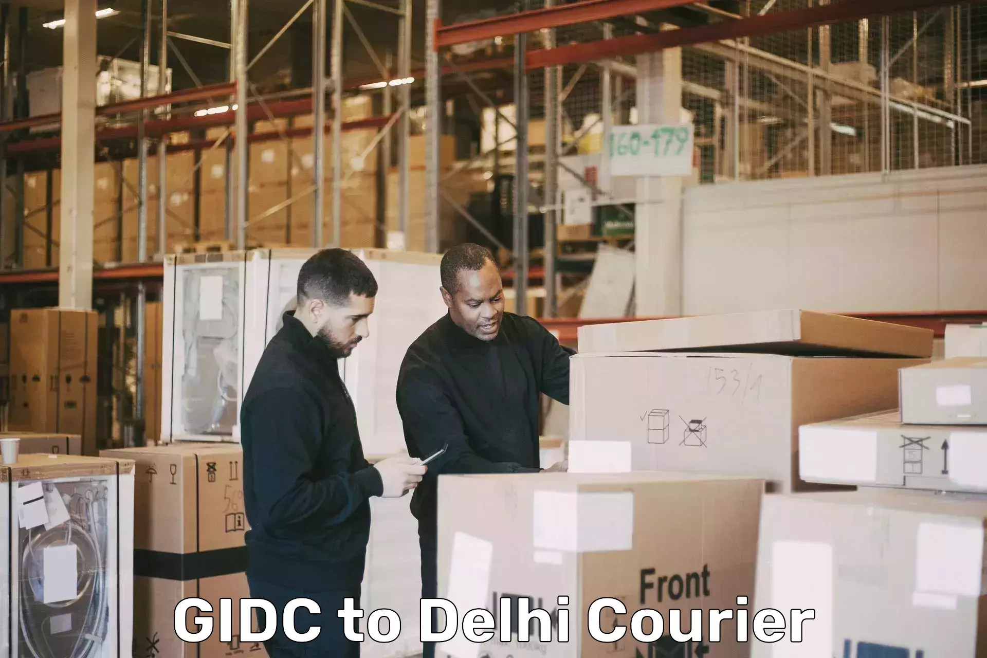 Professional furniture moving GIDC to East Delhi