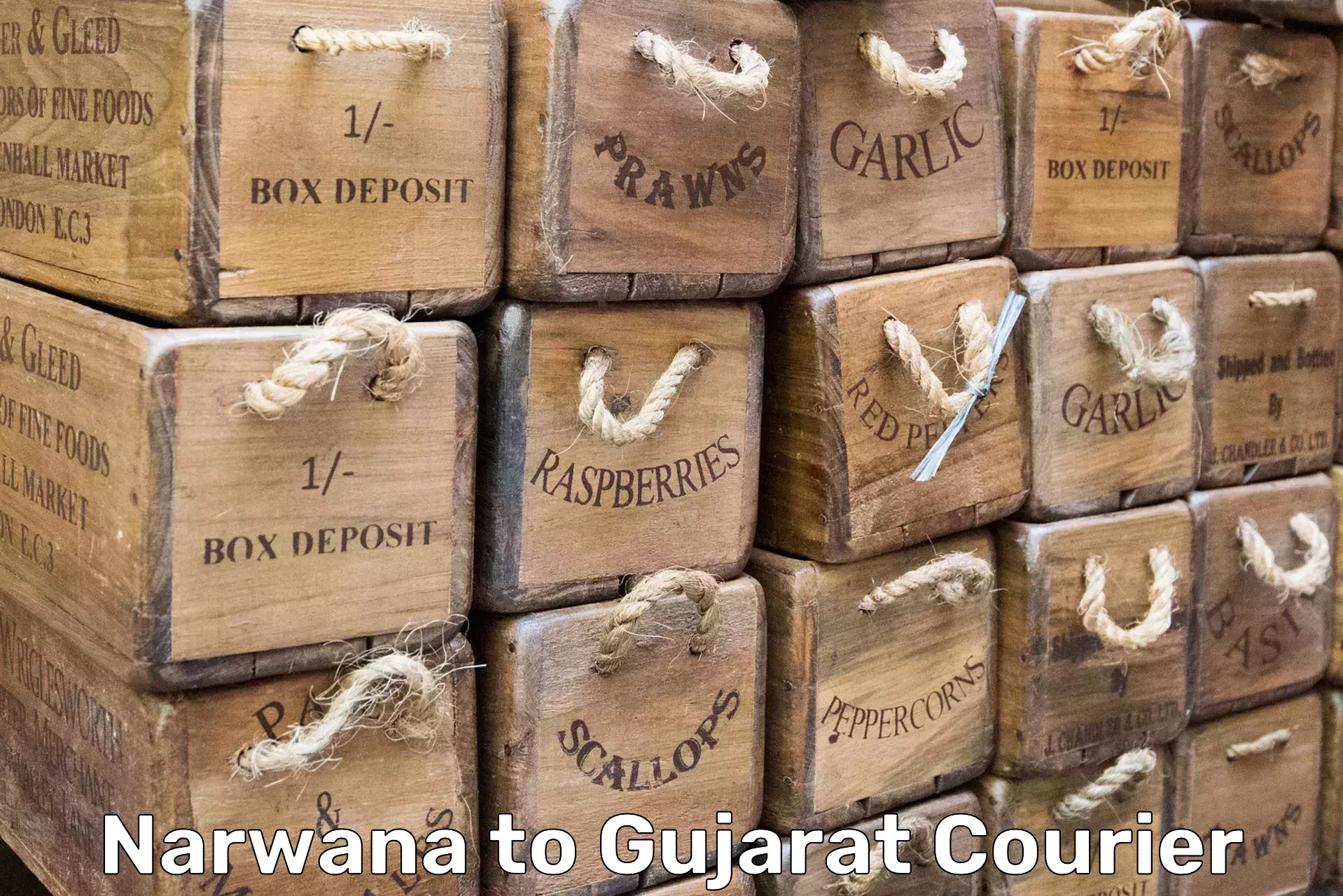 Quick home relocation services Narwana to Porbandar