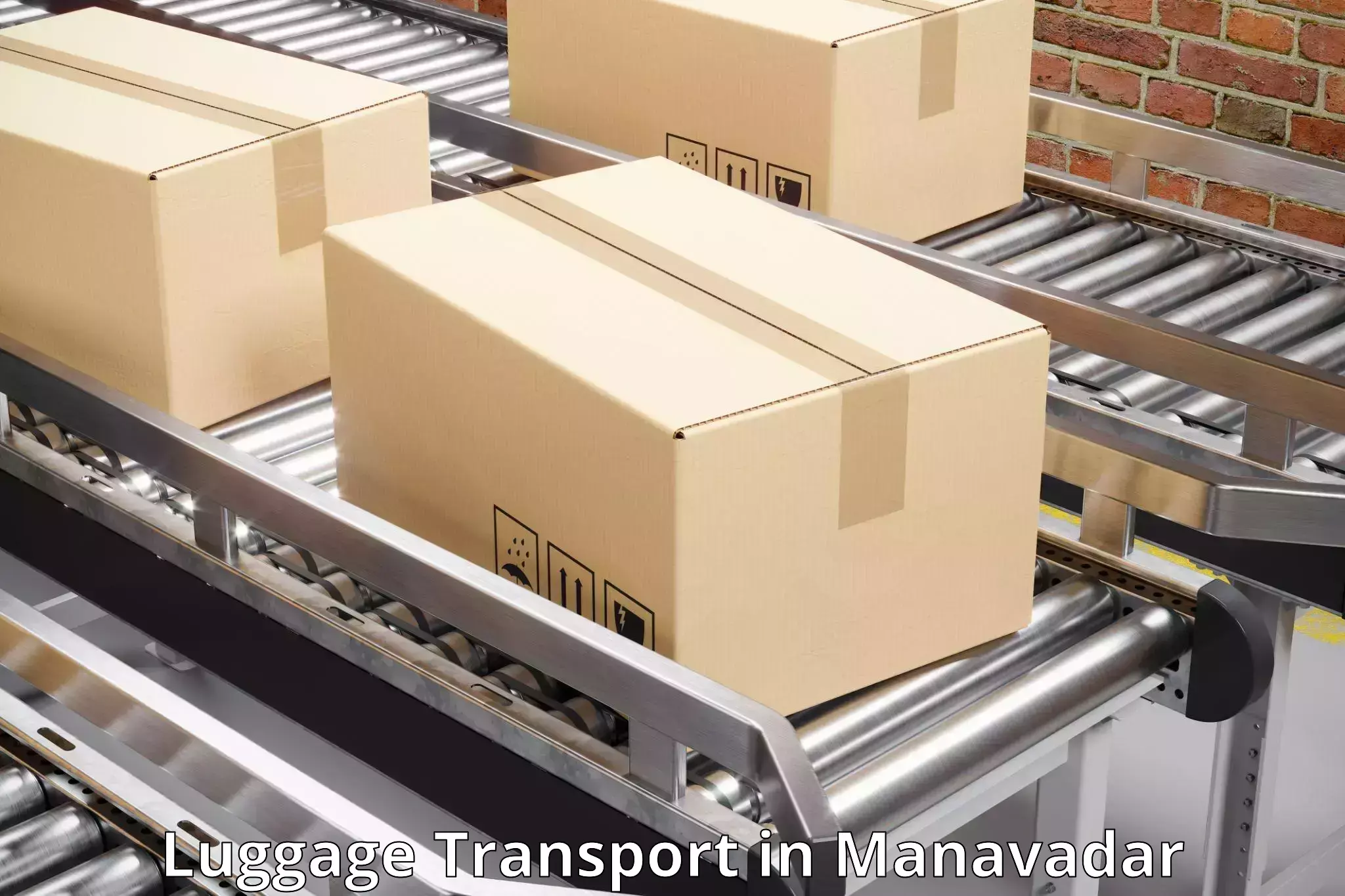 Luggage courier services in Manavadar