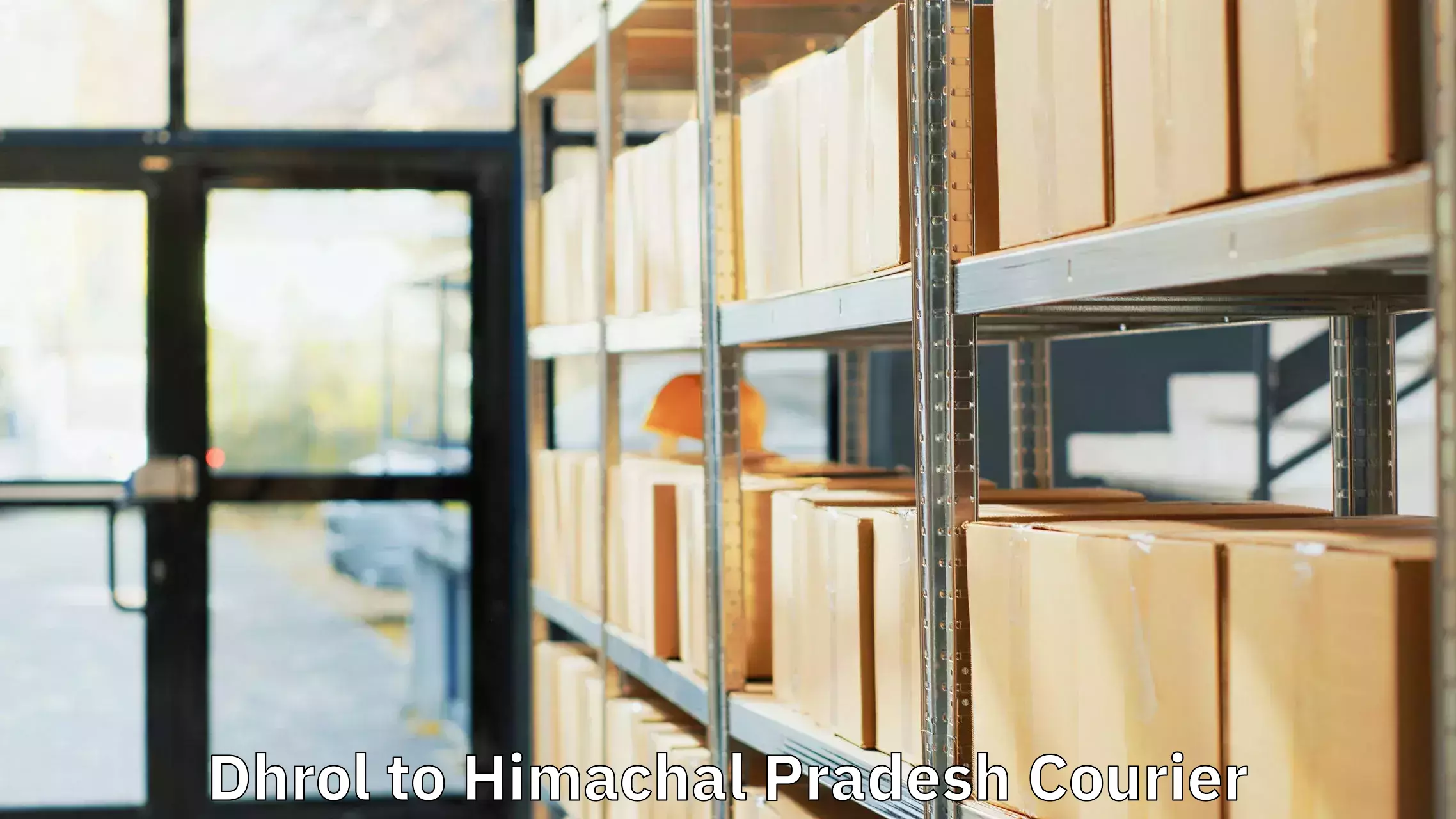 Luggage courier rates calculator Dhrol to Hamirpur Himachal