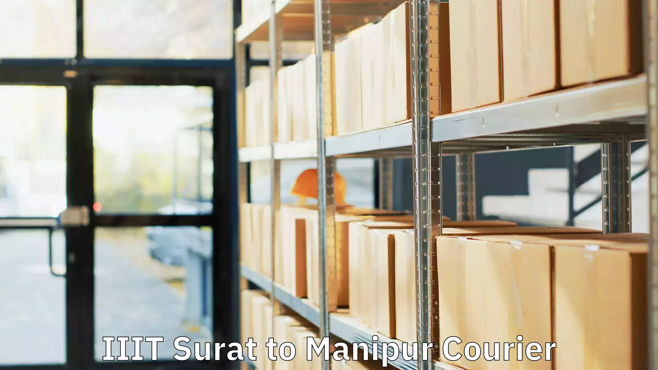 Luggage shipping planner IIIT Surat to Ukhrul