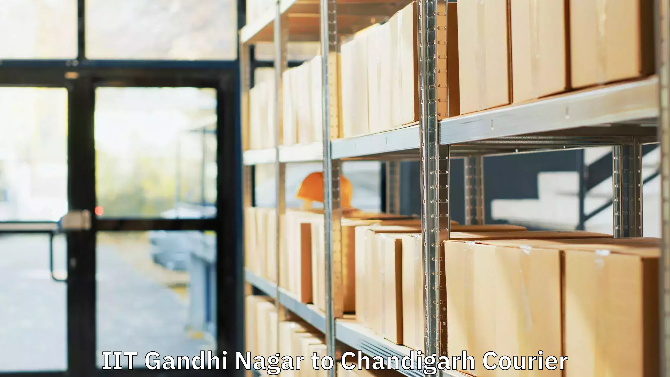 Luggage dispatch service IIT Gandhi Nagar to Chandigarh