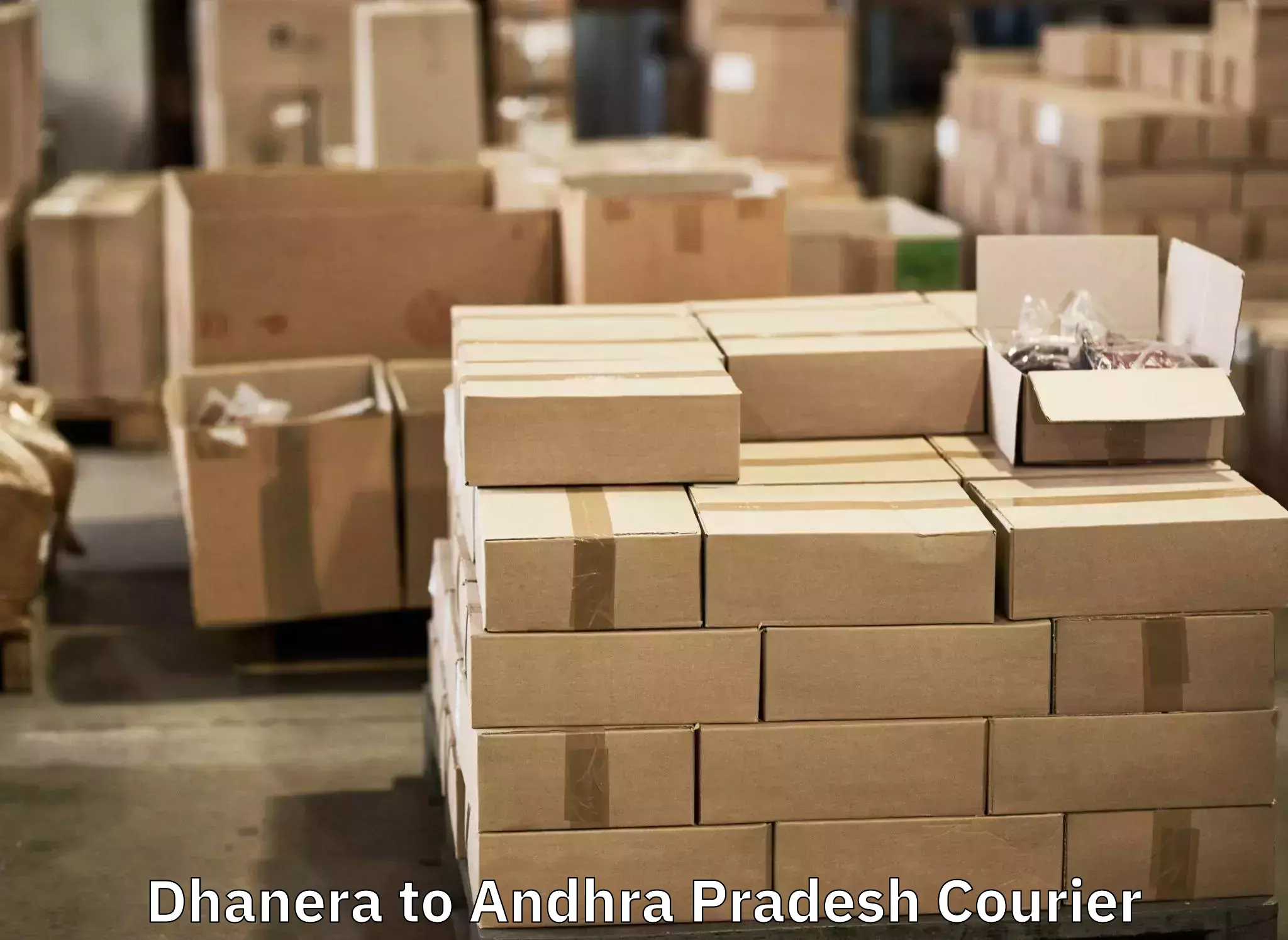 Luggage shipping guide Dhanera to Achampet Palnadu