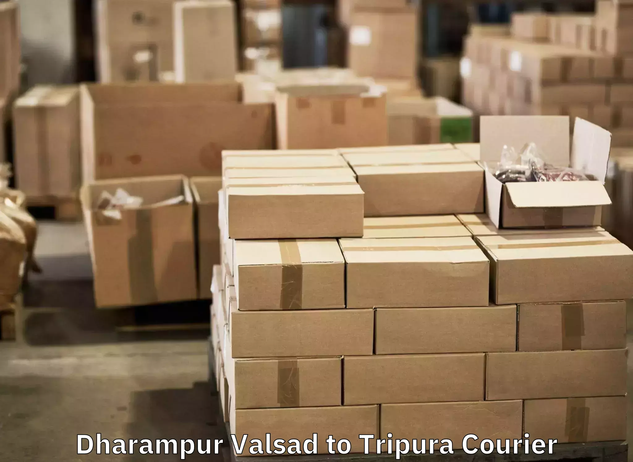 Luggage delivery rates Dharampur Valsad to West Tripura
