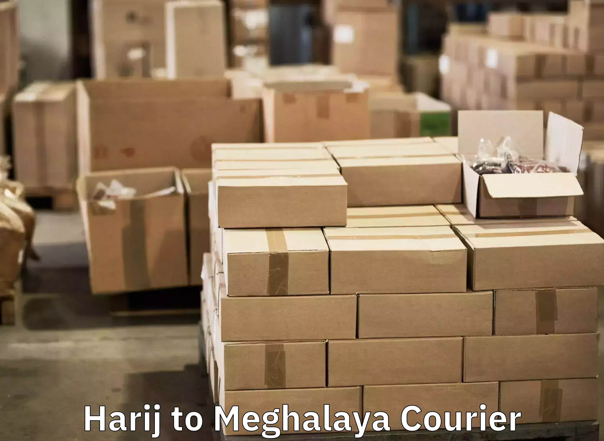 Baggage courier operations in Harij to Jaintia Hills