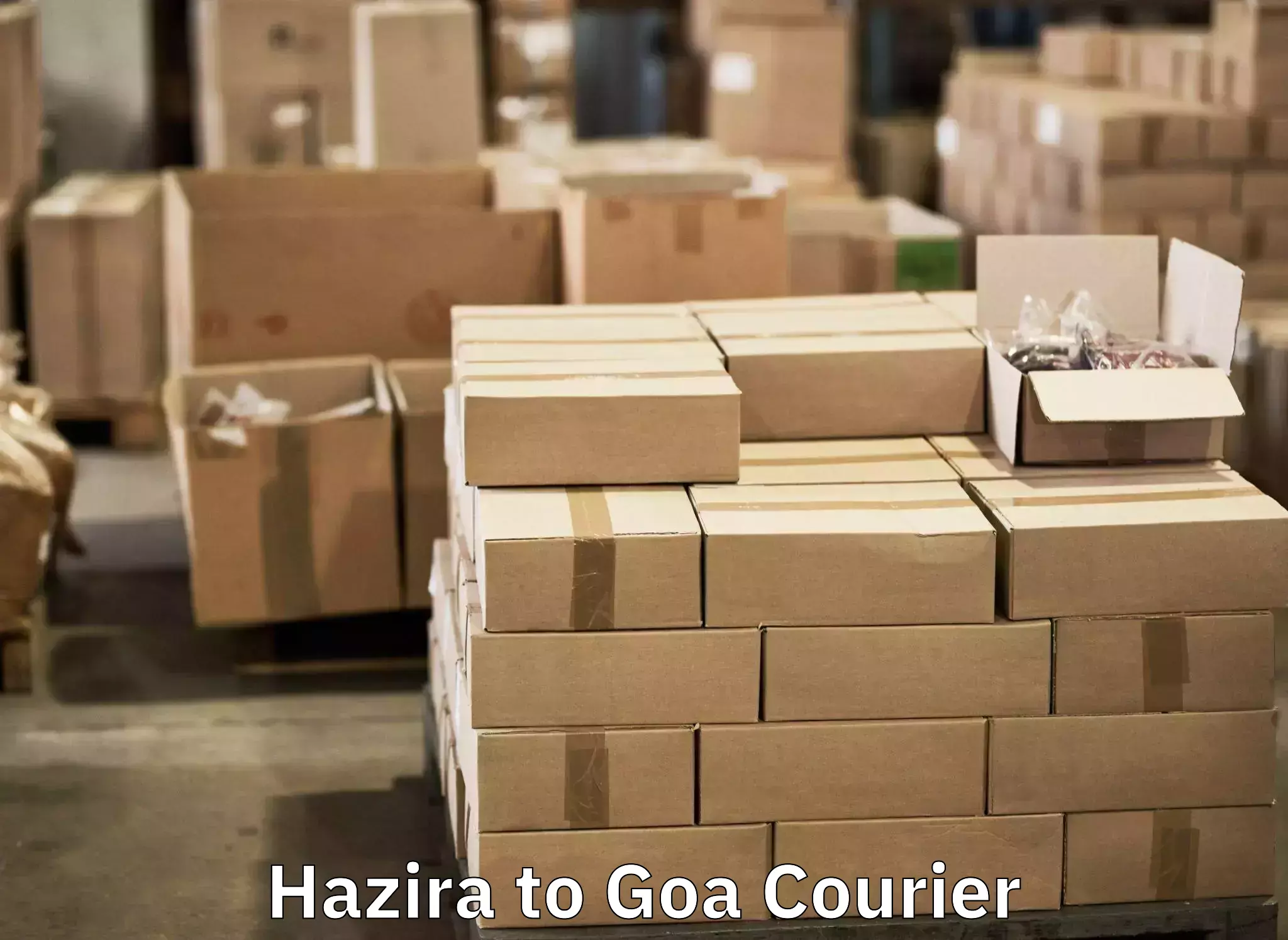 Luggage dispatch service in Hazira to Goa